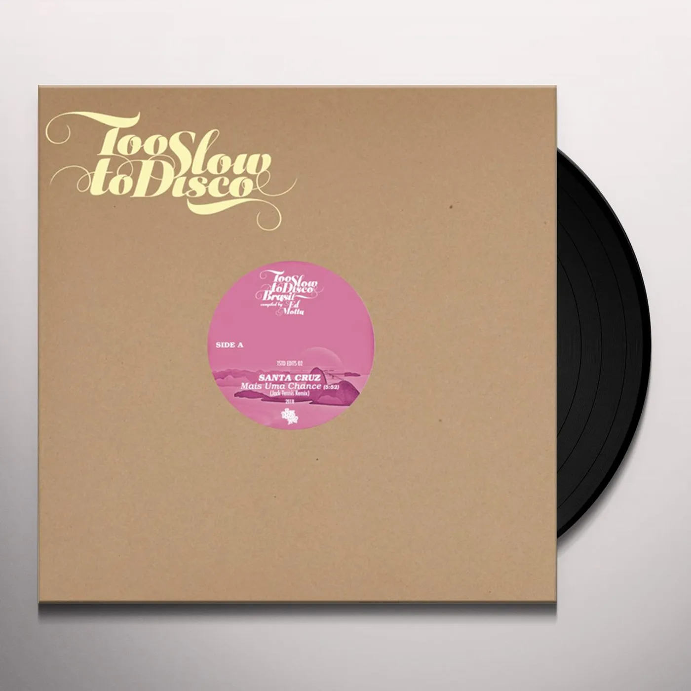 Ed Motta TOO SLOW TO DISCO BRASIL EDITS Vinyl Record