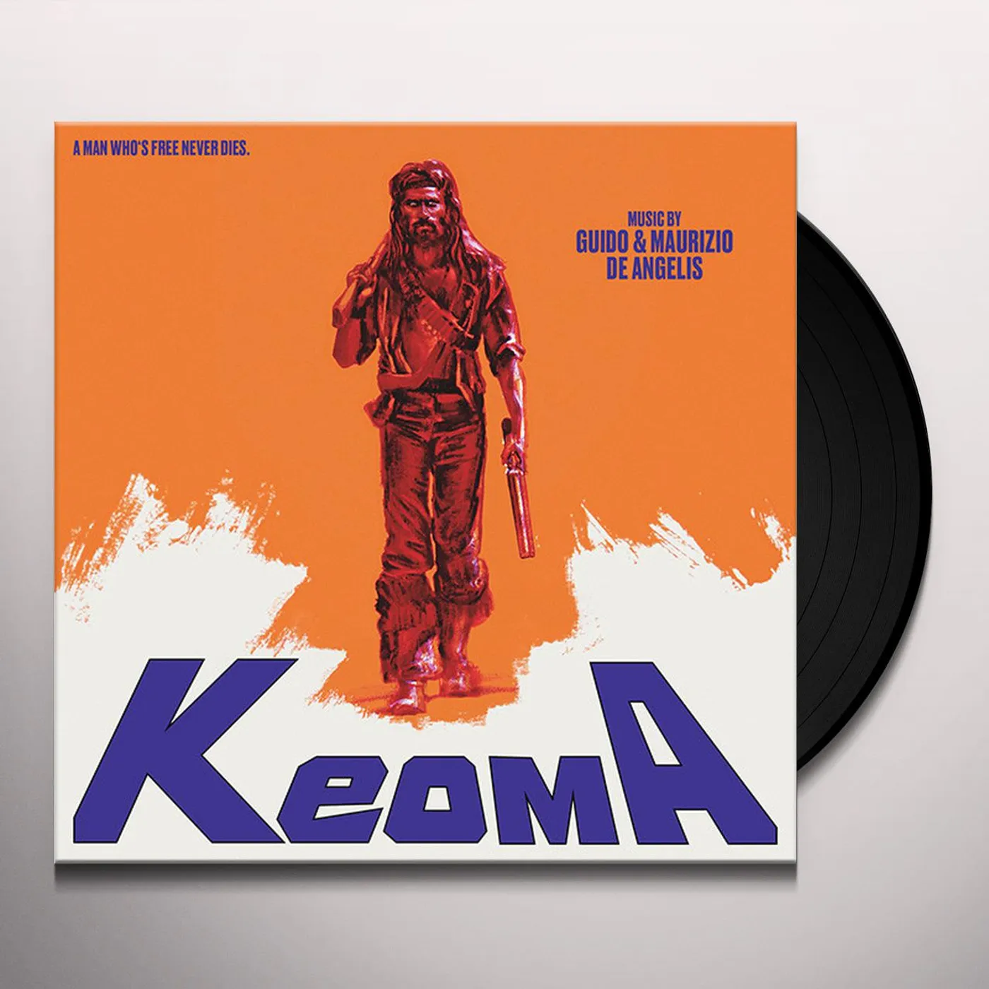 Guido & Maurizio De Angelis KEOMA / IL CACCIATORE DI SQUALI / Original Soundtrack Vinyl Record