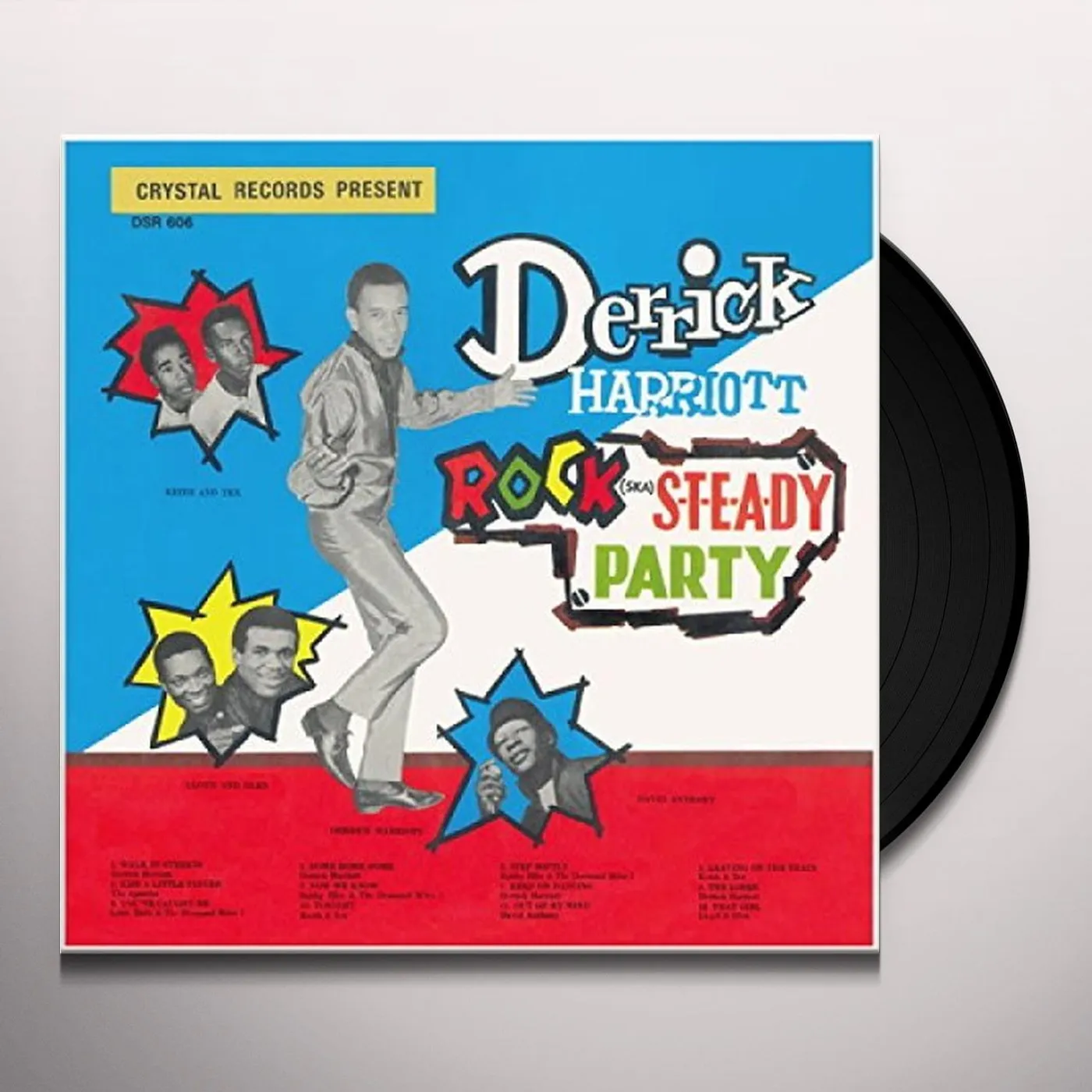 Derrick Harriott Rock Steady Party Vinyl Record