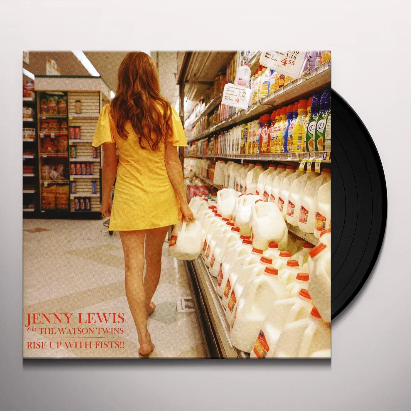 Jenny Lewis RISE UP WITH FISTS Vinyl Record - UK Release