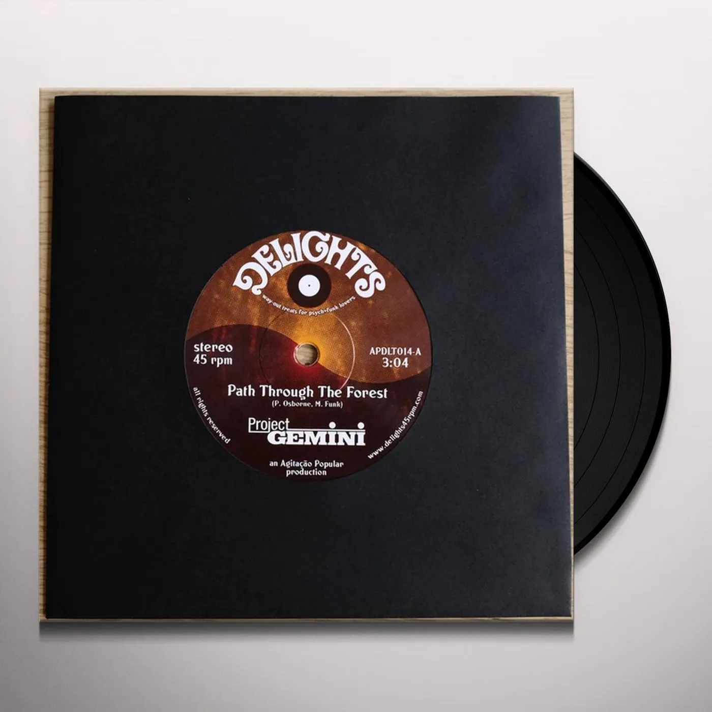 Project Gemini Path Through the Forest / The Ritual Vinyl Record