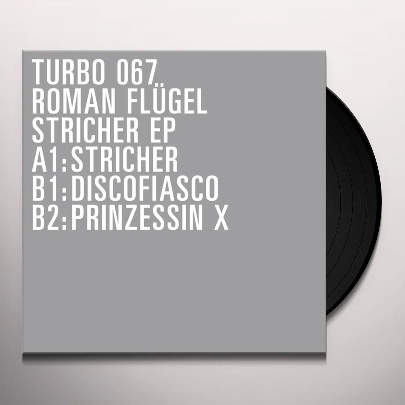 Roman Flügel Stricher EP Vinyl Record