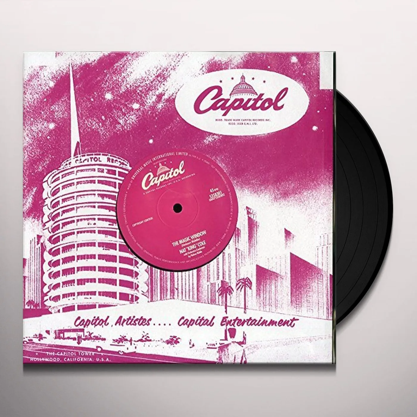 Nat King Cole Unforgettable Vinyl Record