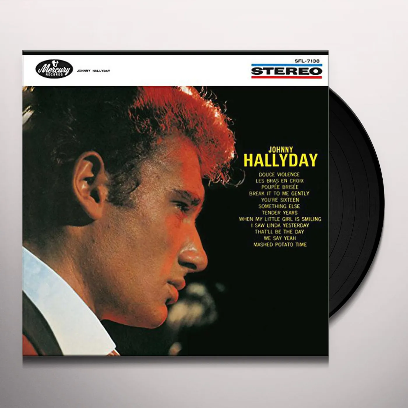 Johnny Hallyday Les Bras En Croix Vinyl Record