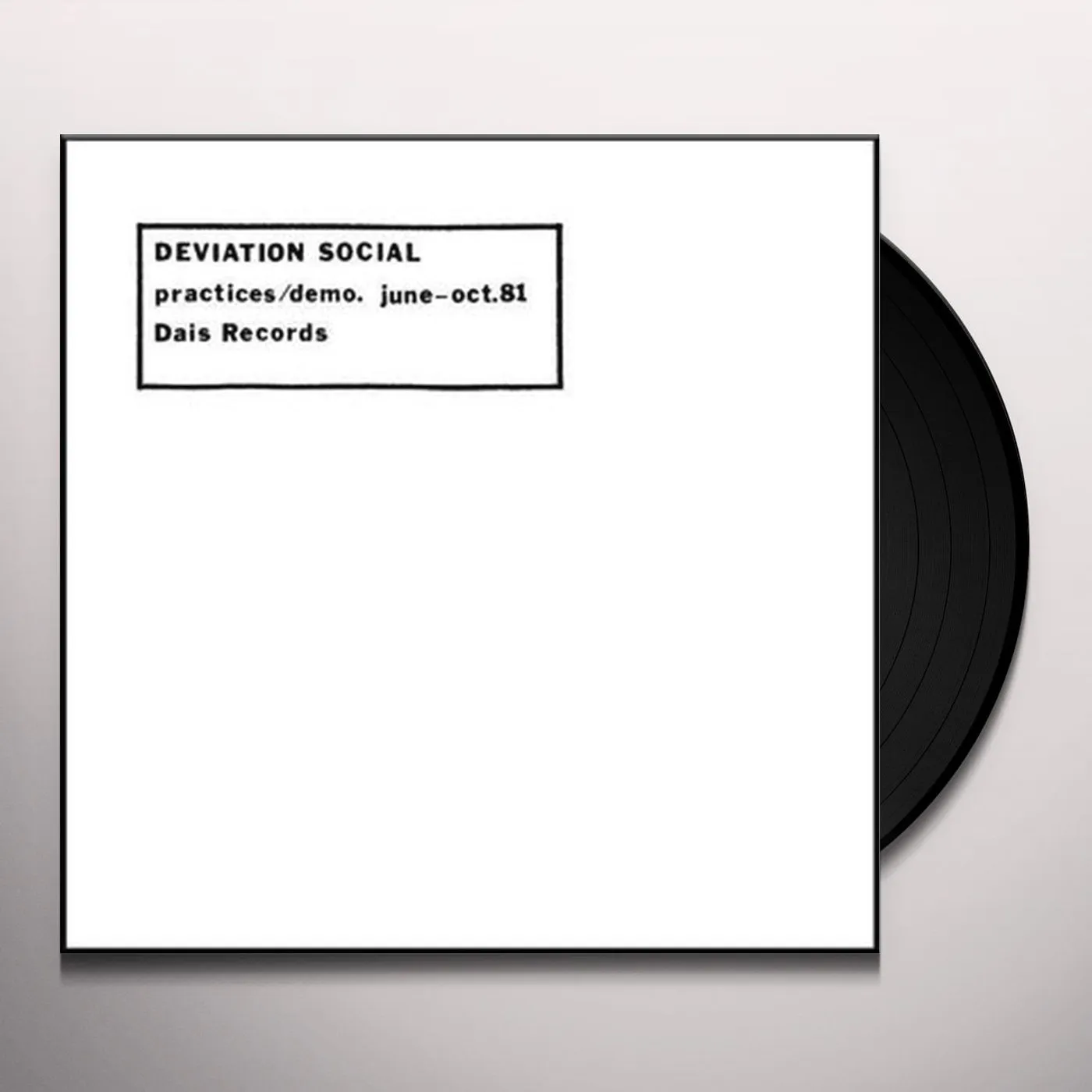 Deviation Social Practices/Demo. June Oct. 81 Vinyl Record