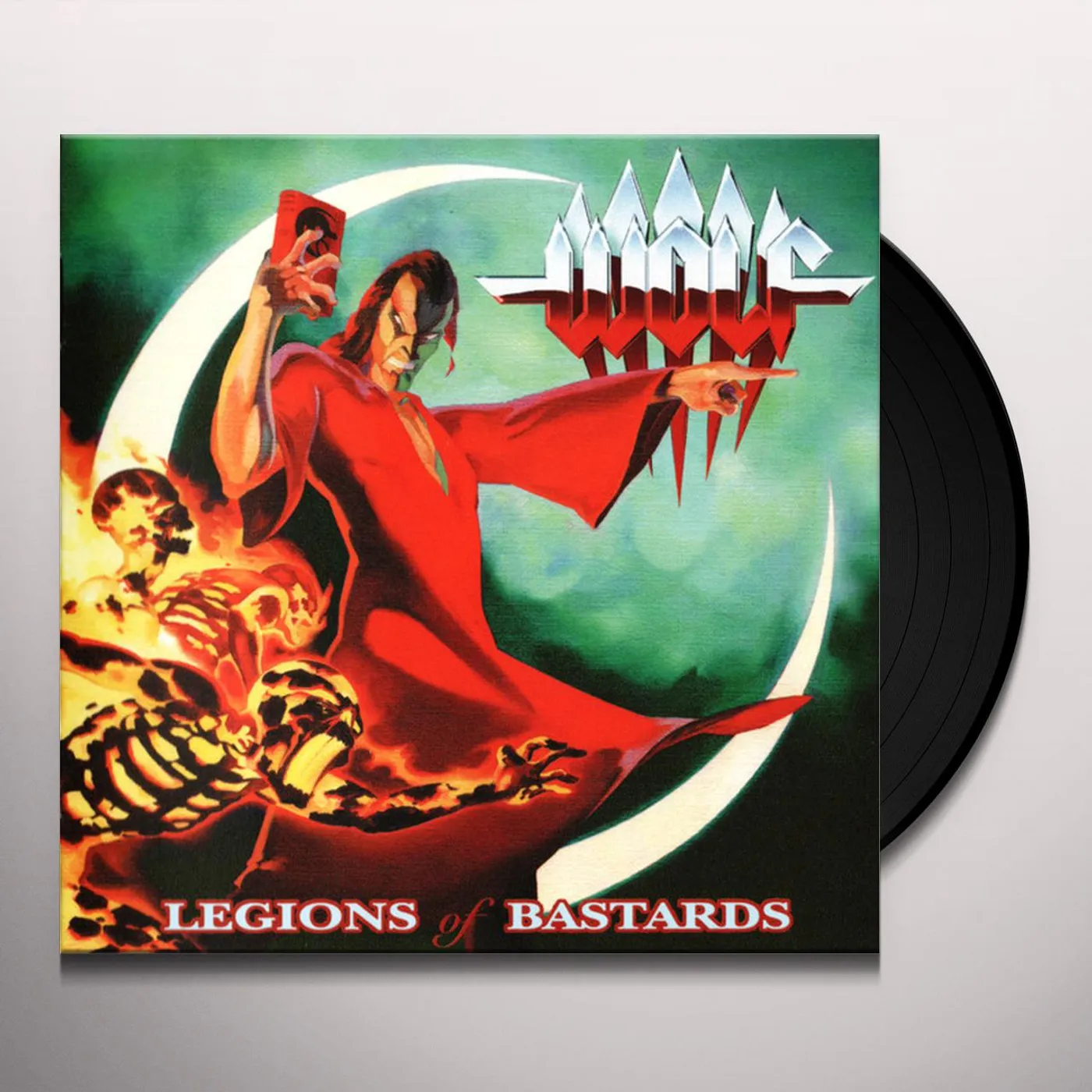 Wolf LEGIONS OF BASTARDS Vinyl Record