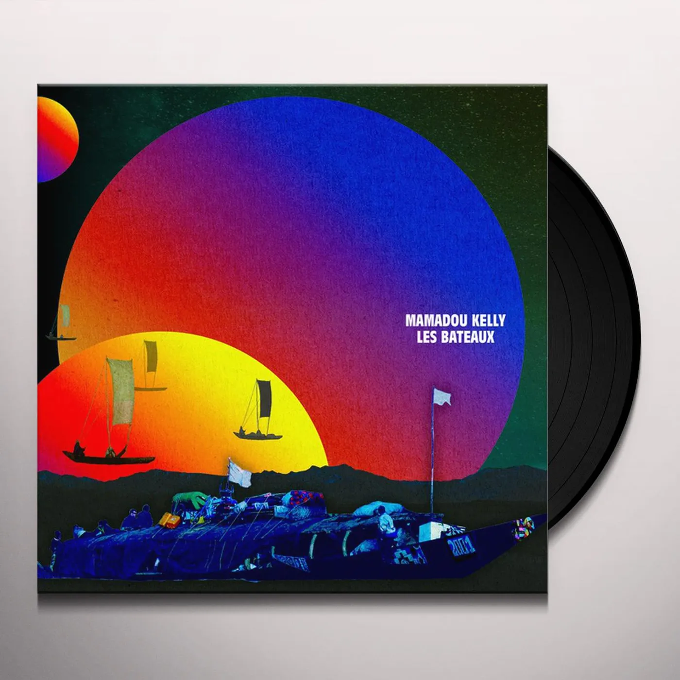 Mamadou Kelly LES BATEAUX (THE BOATS) Vinyl Record
