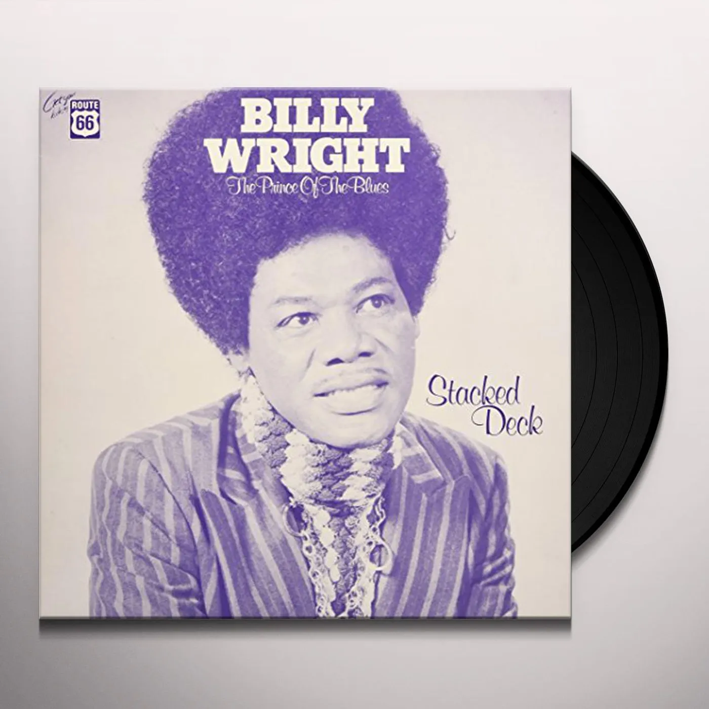 Billy Wright PRINCE OF THE BLUES - STACKED DECK Vinyl Record