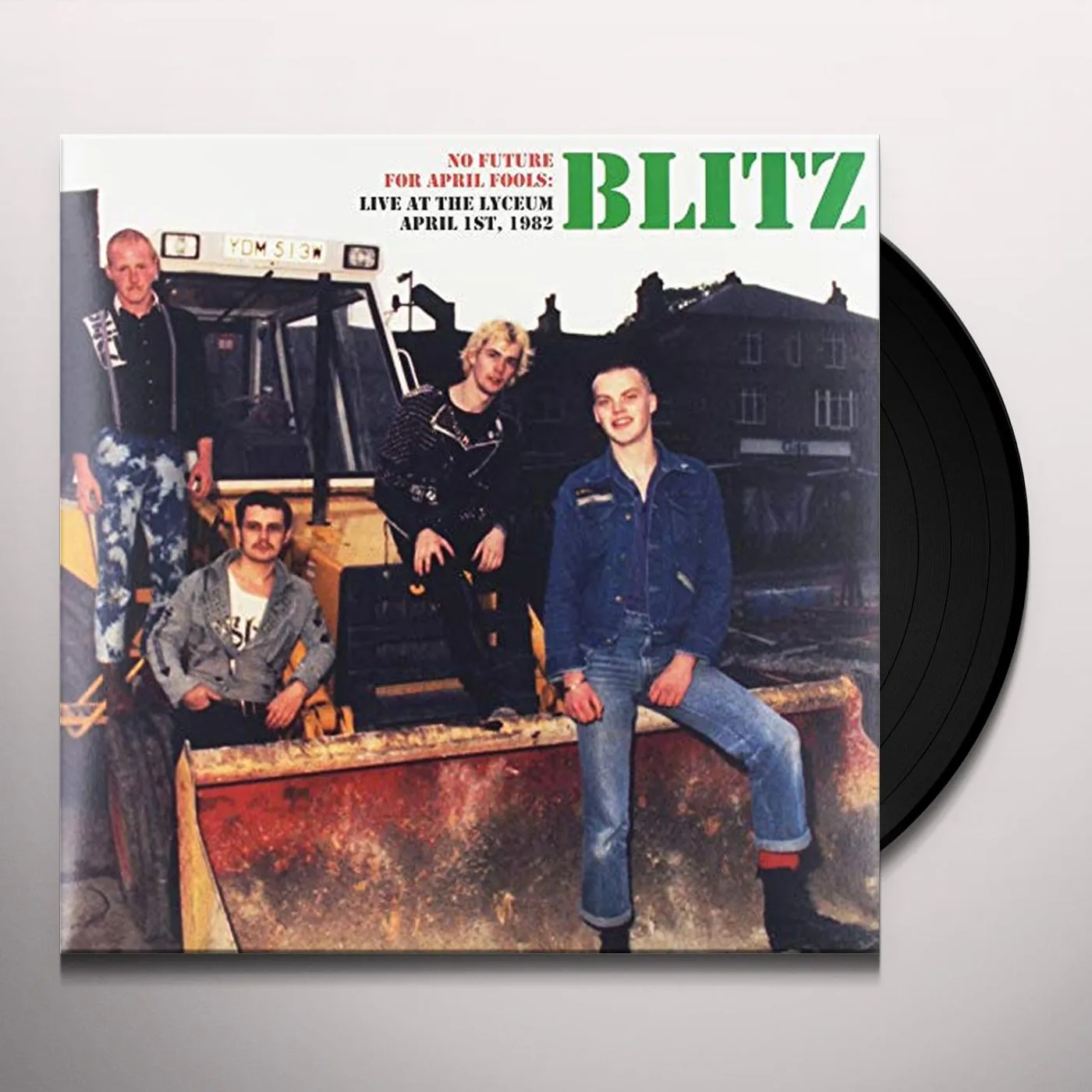 Blitz NO FUTURE FOR APRIL FOOLS Vinyl Record