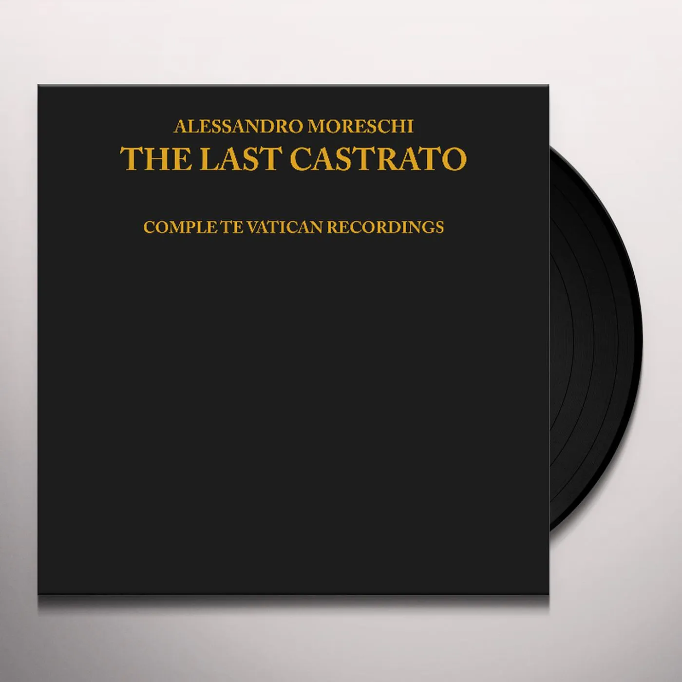 Moreschi LAST CASTRATO Vinyl Record