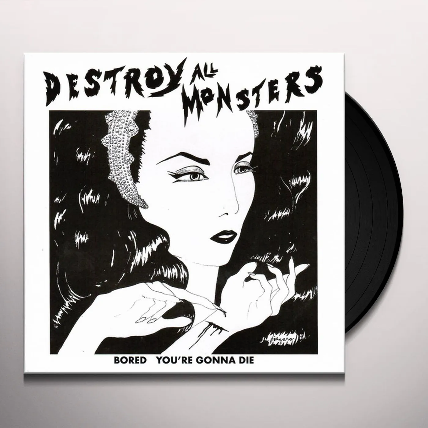 Destroy All Monsters BORED / YOU'RE GONNA DIE Vinyl Record