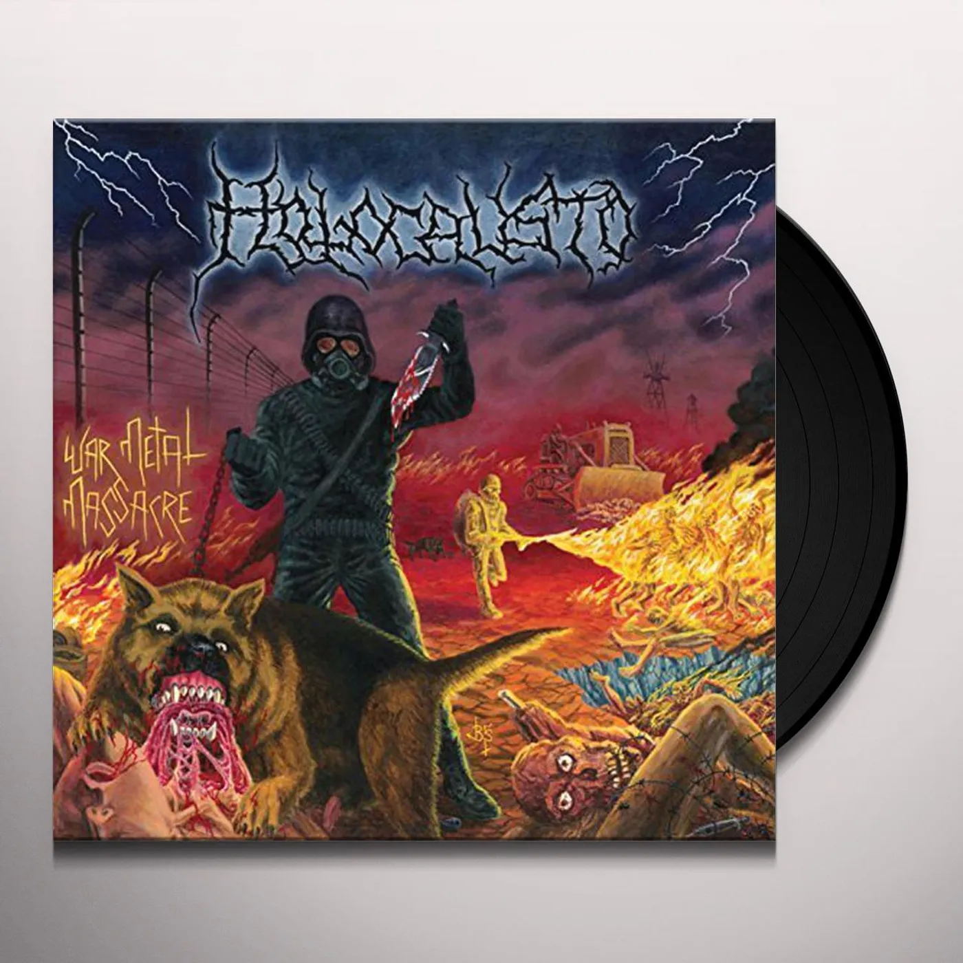 Holocausto War Metal Massacre Vinyl Record