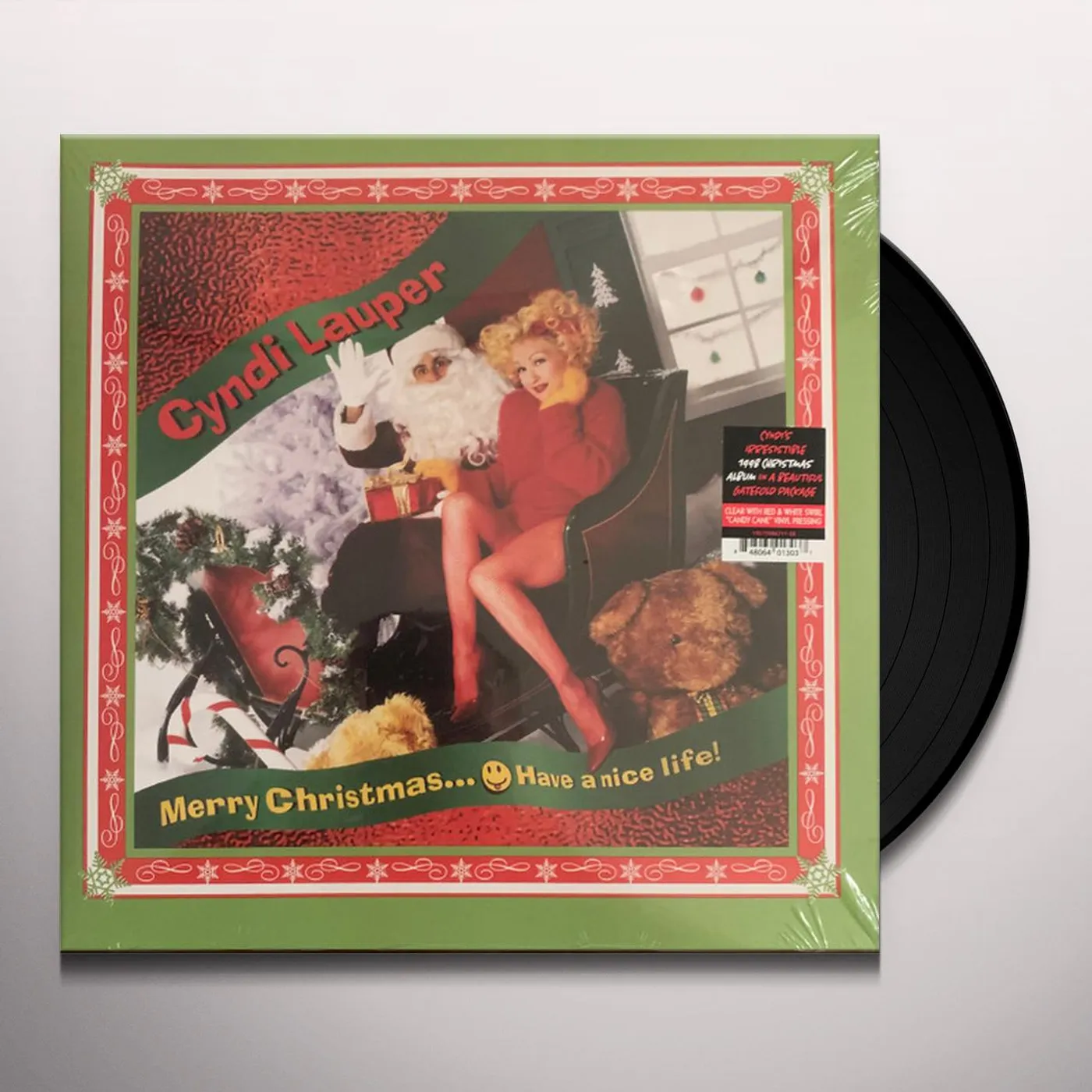 Cyndi Lauper MERRY CHRISTMAS HAVE A NICE LIFE Vinyl Record