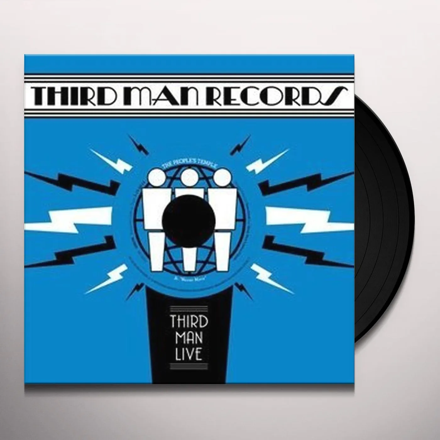 The People's Temple NEVER MORE / MILES AWAY Vinyl Record