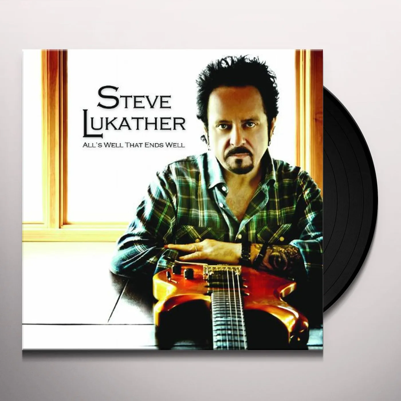 Steve Lukather ALLS WELL WHEN ENDS WELL Vinyl Record