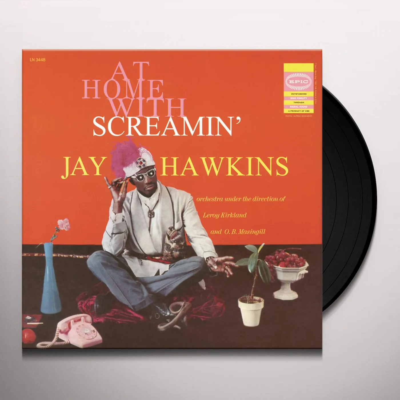 AT HOME WITH Screamin' Jay Hawkins Vinyl Record