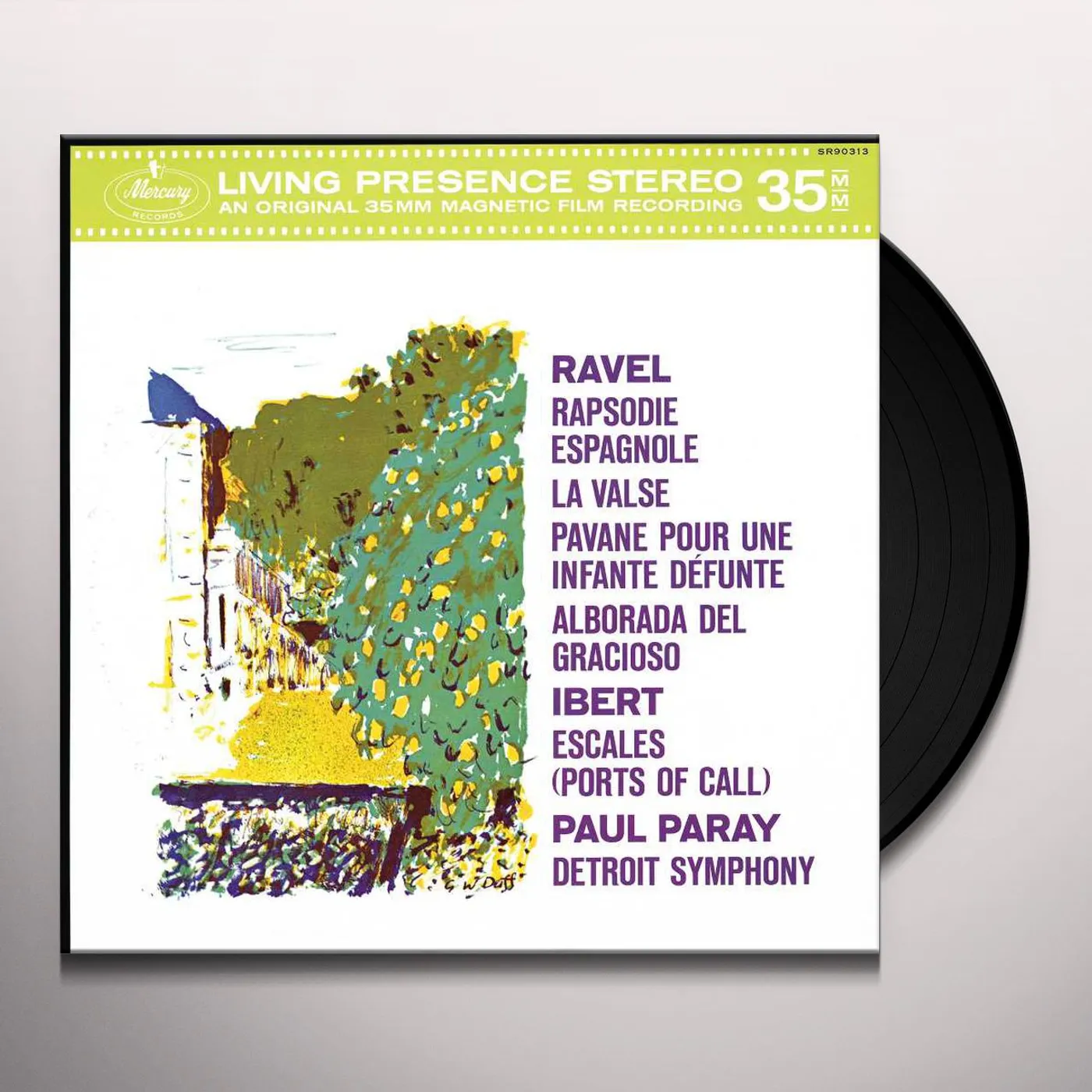 PARAY ORCHESTRAL MUSIC BY MAURICE RAVEL & JACQUES IBERT Vinyl Record