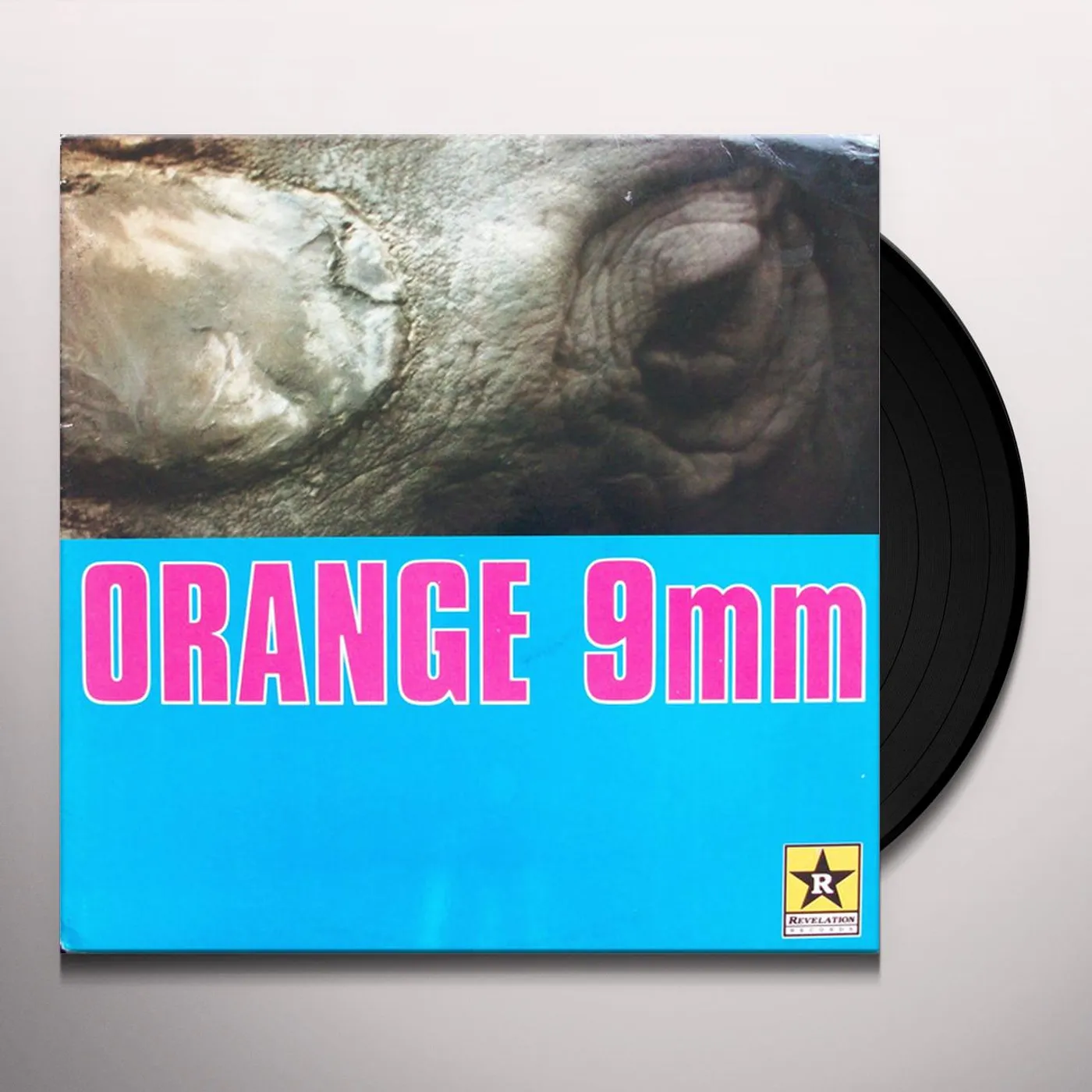 Orange 9mm Vinyl Record