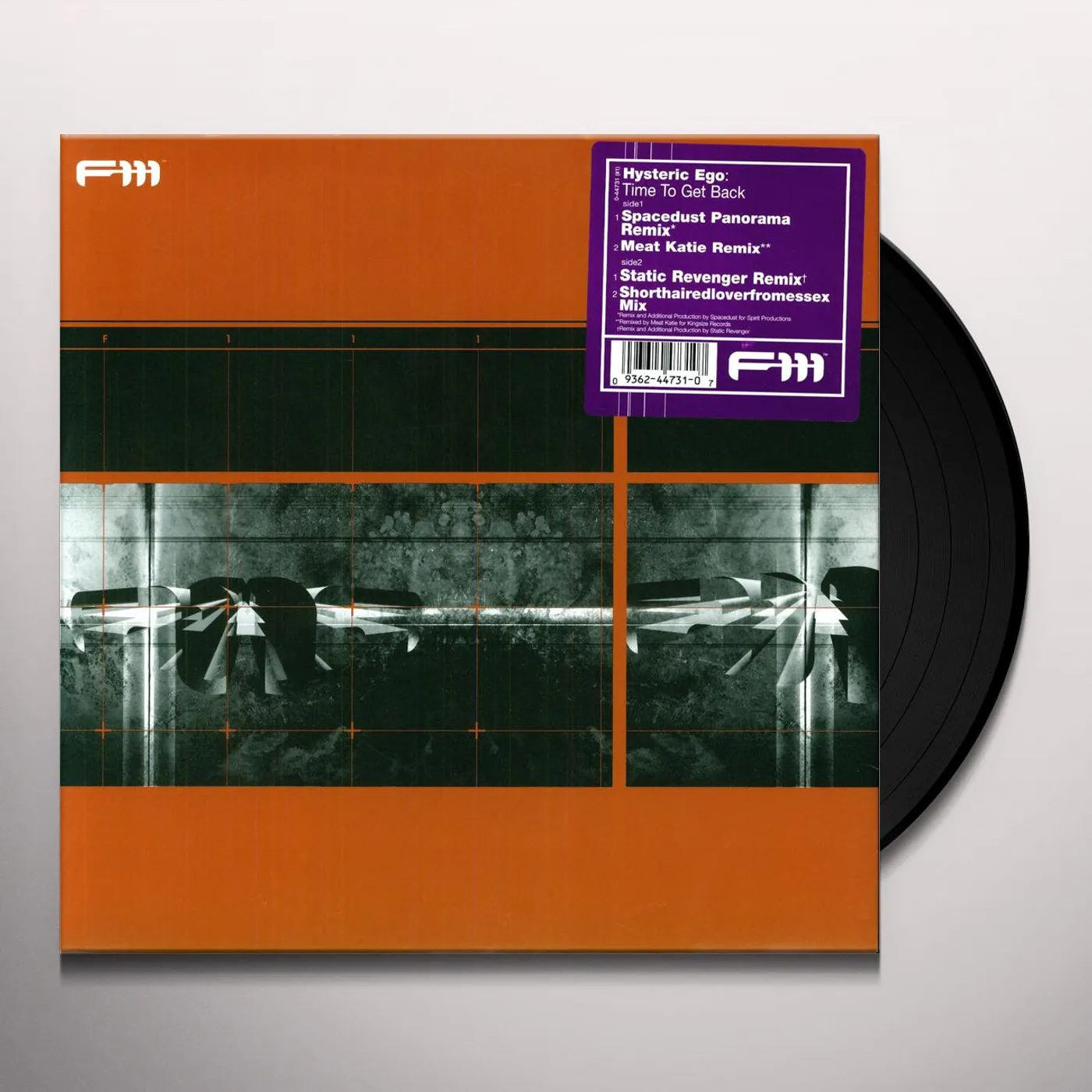 Hysteric Ego TIME TO GET BACK Vinyl Record