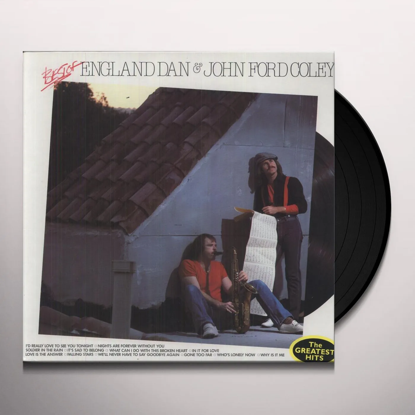 England Dan & John Ford Coley BEST OF Vinyl Record