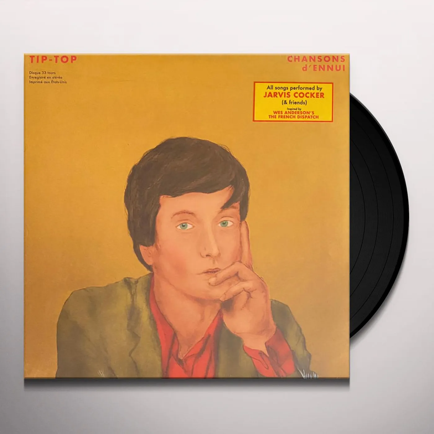 Jarvis Cocker CHANSONS D'ENNUI TIP-TOP Vinyl Record