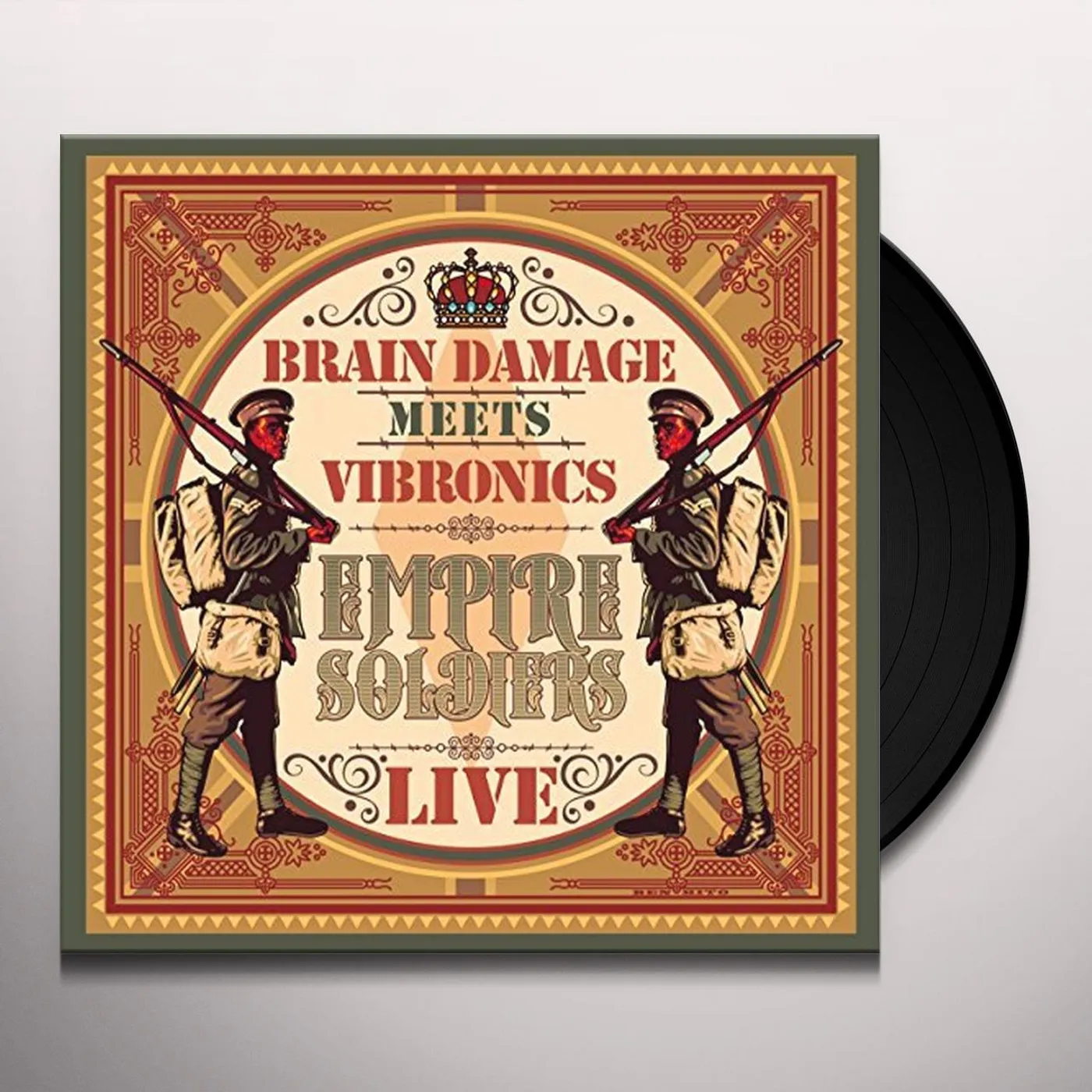 Brain Damage Empire Soldiers Live Vinyl Record