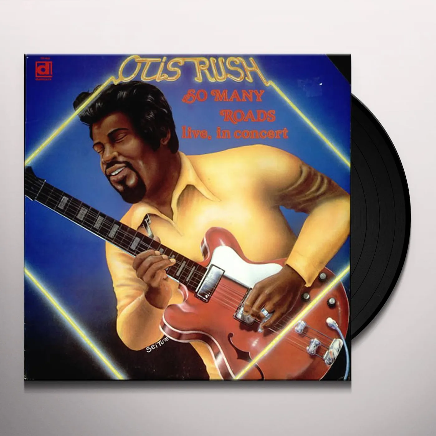 Otis Rush SO MANY ROADS LIVE Vinyl Record