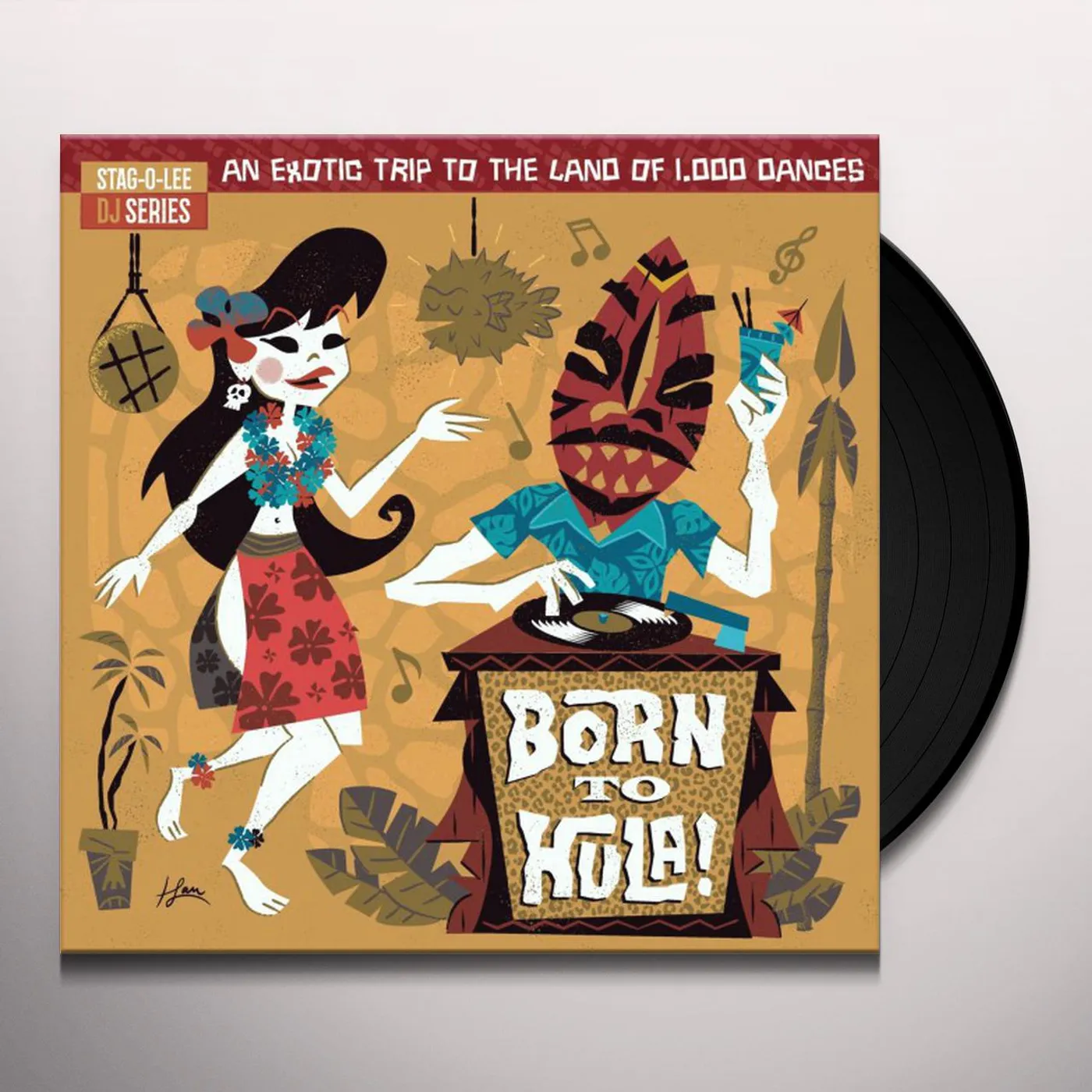 BORN TO HULA: STAG-O-LEE DJ SET 4 / VARIOUS Vinyl Record