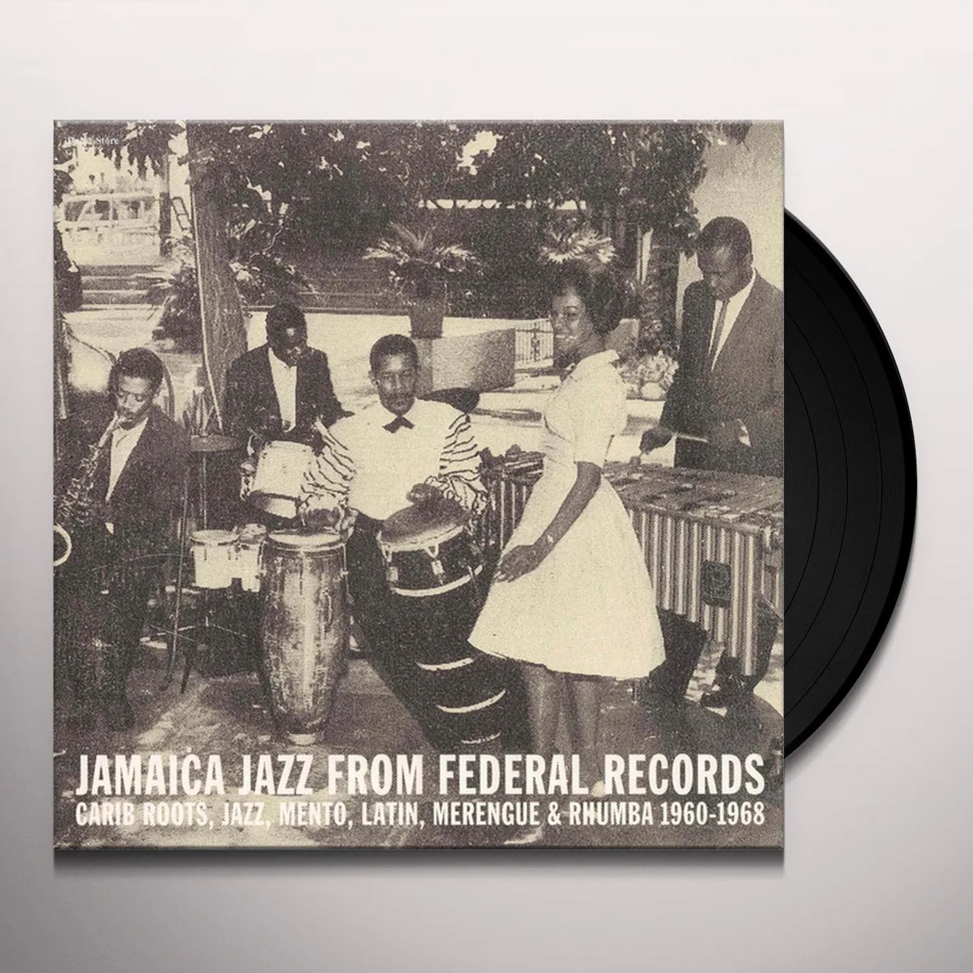 JAMAICA JAZZ FROM FEDERAL RECORDS: CARIB ROOTS Vinyl Record