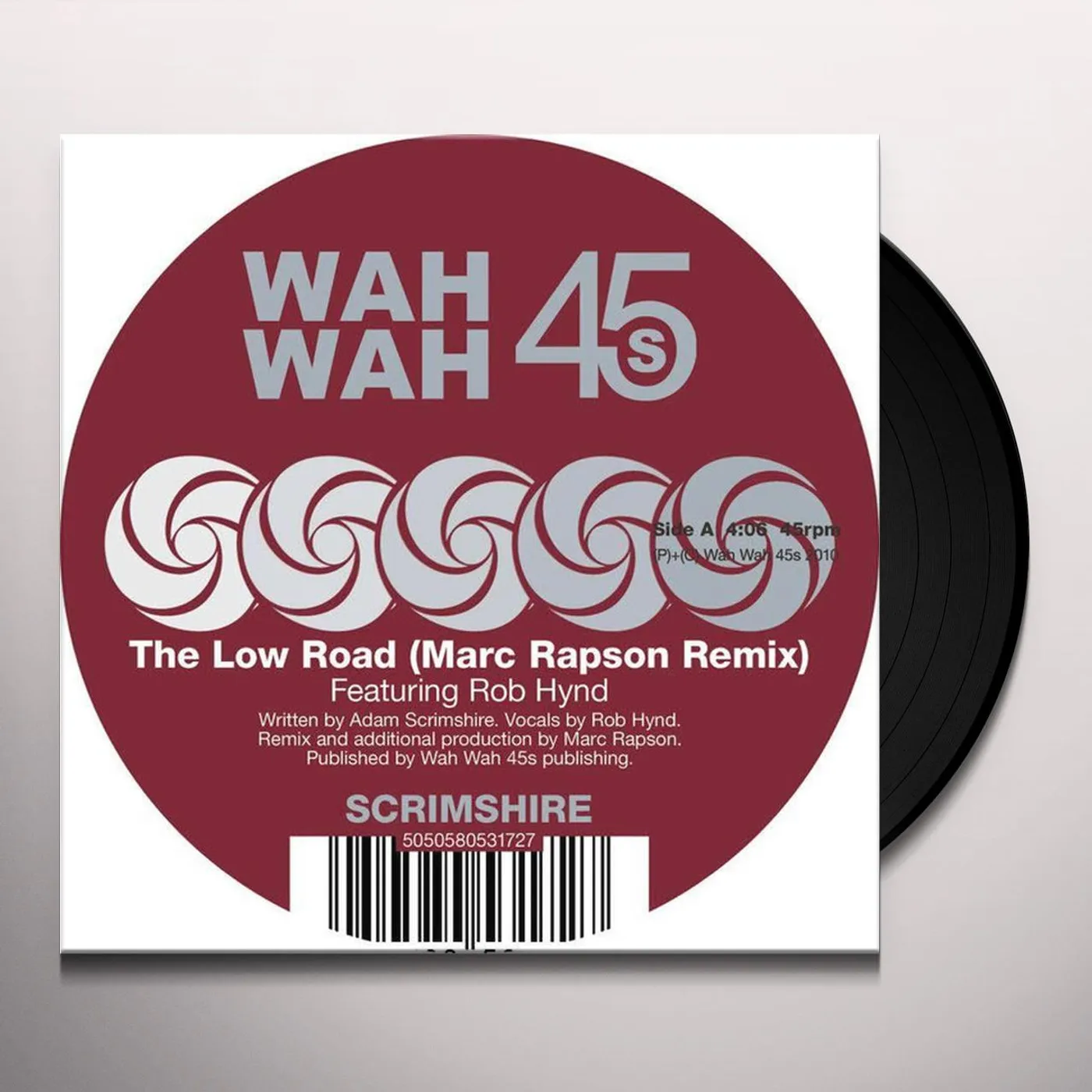 Scrimshire LOW ROAD-RAPSON REMIX Vinyl Record