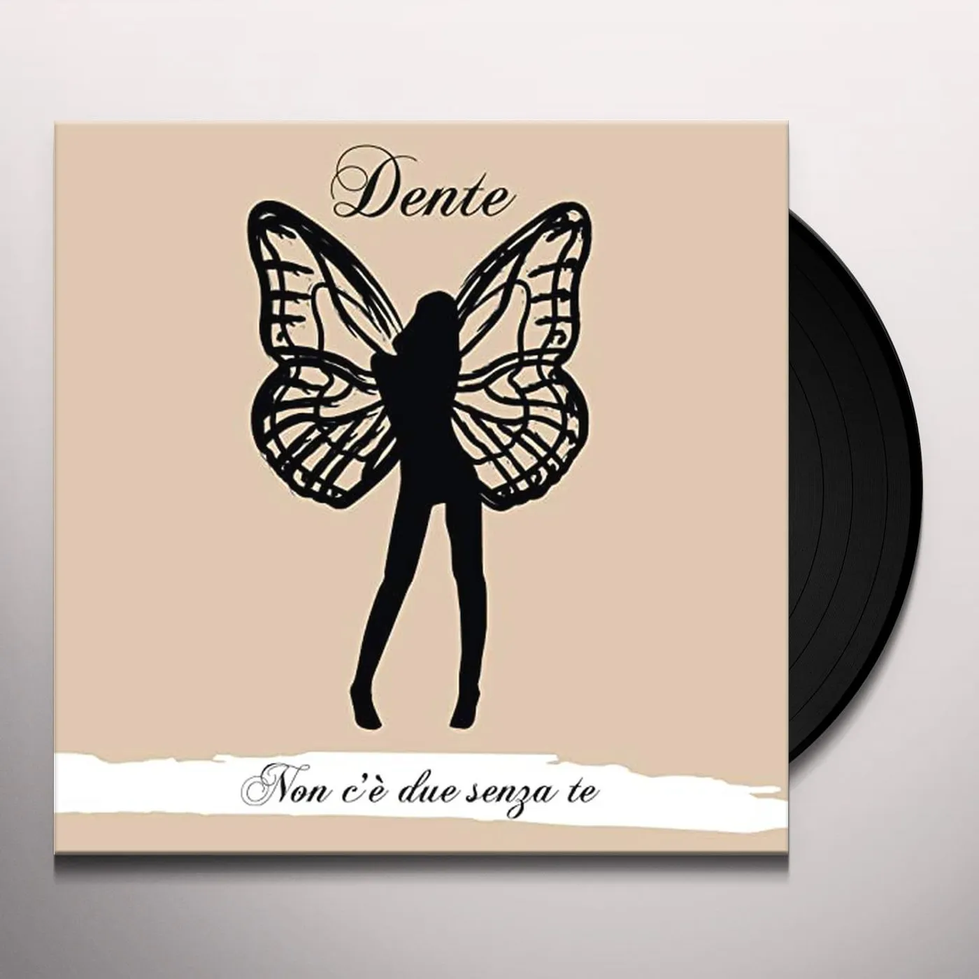 Dente NON C'E DUE SENZA TE Vinyl Record