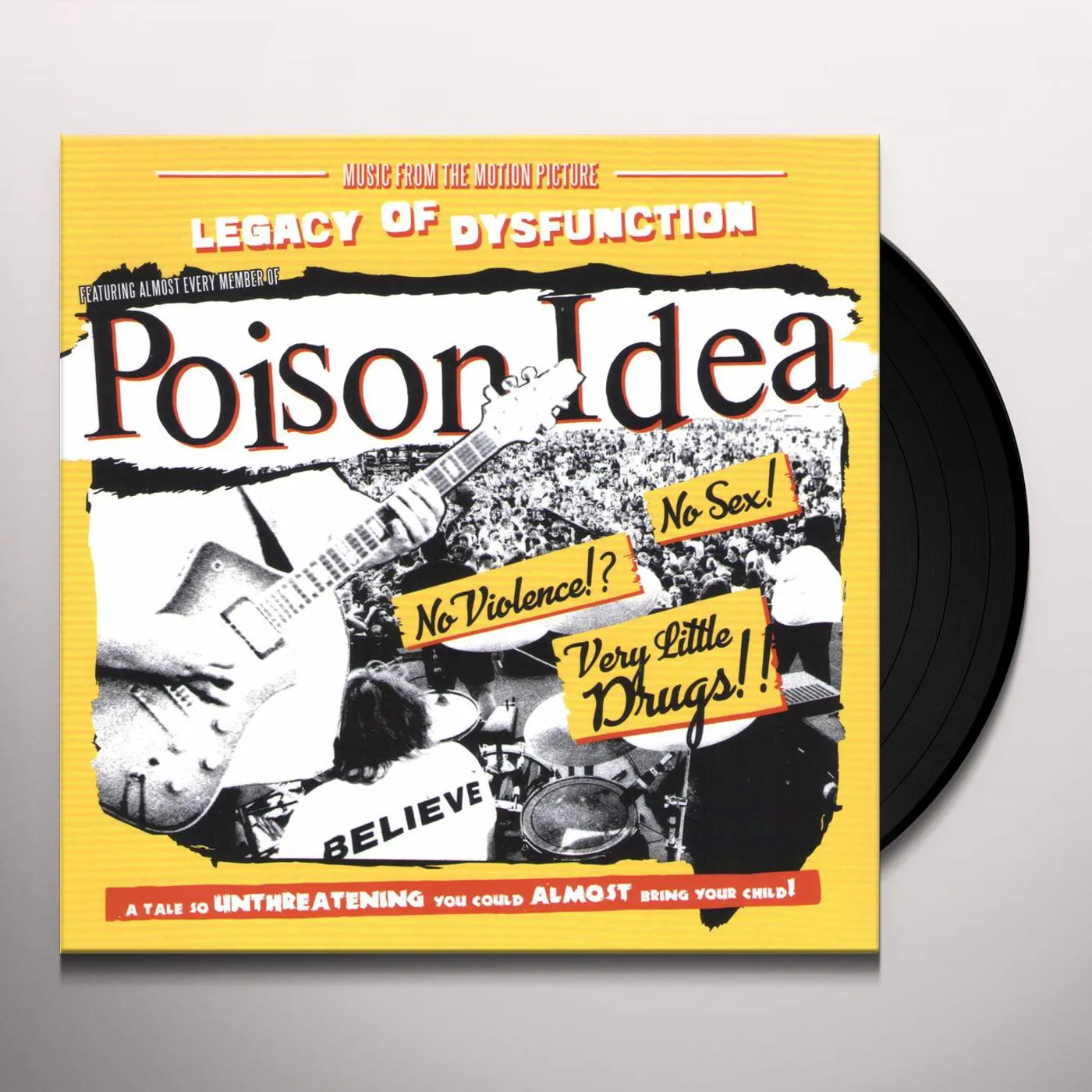 Poison Idea LEGACY OF DISFUNCTION Vinyl Record