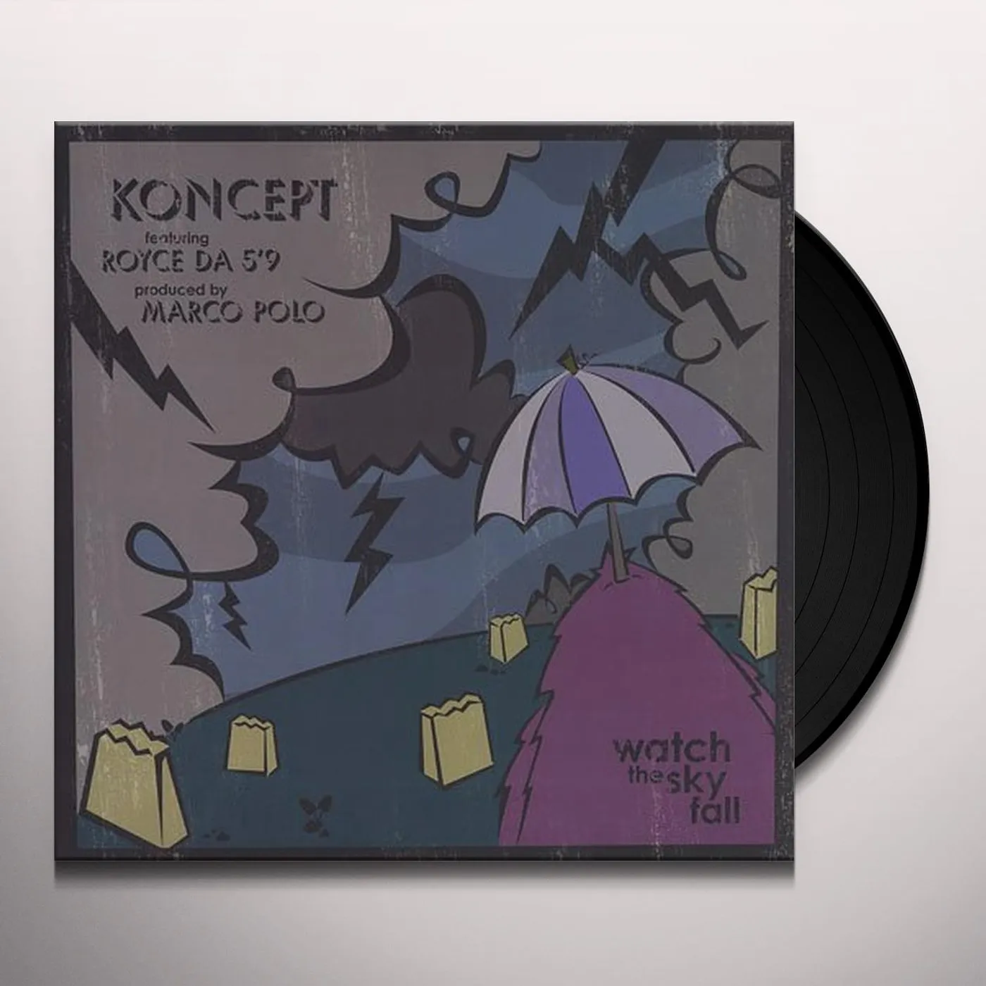 Koncept WATCH THE SKY FALL Vinyl Record