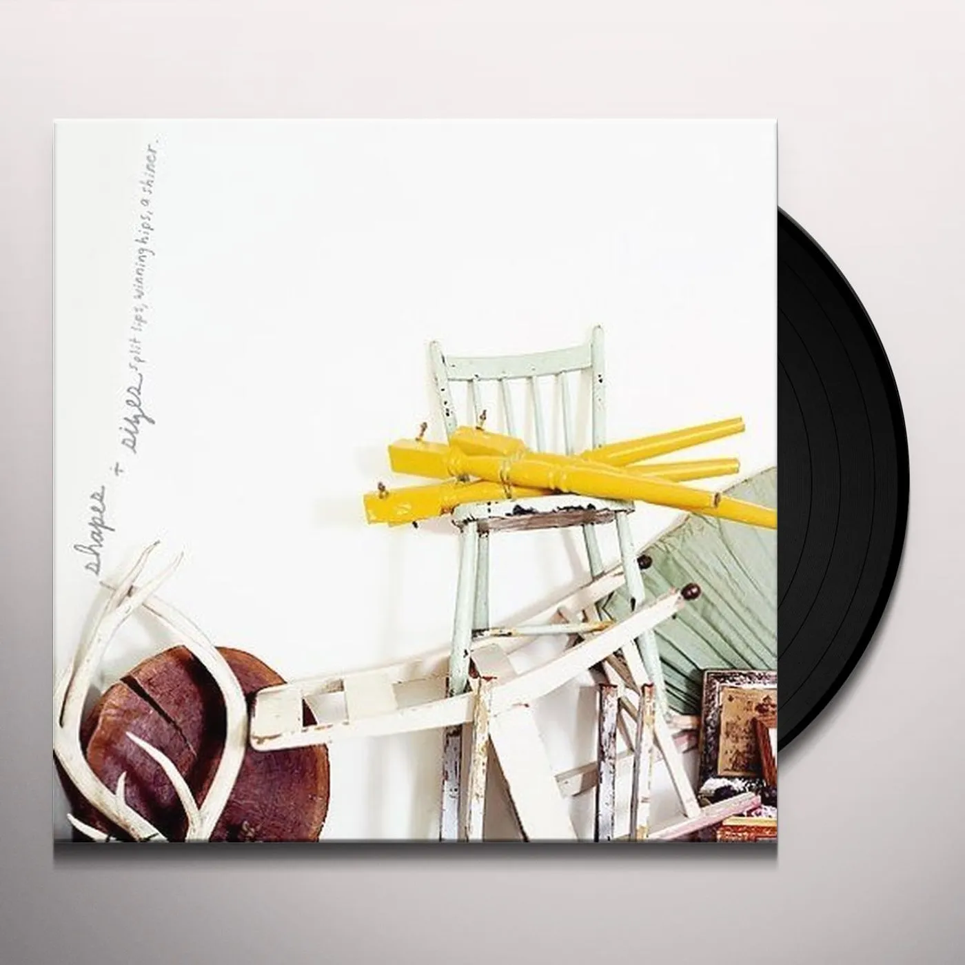 Shapes and Sizes SPLIT LIPS WINNING HIPS A SHINER Vinyl Record