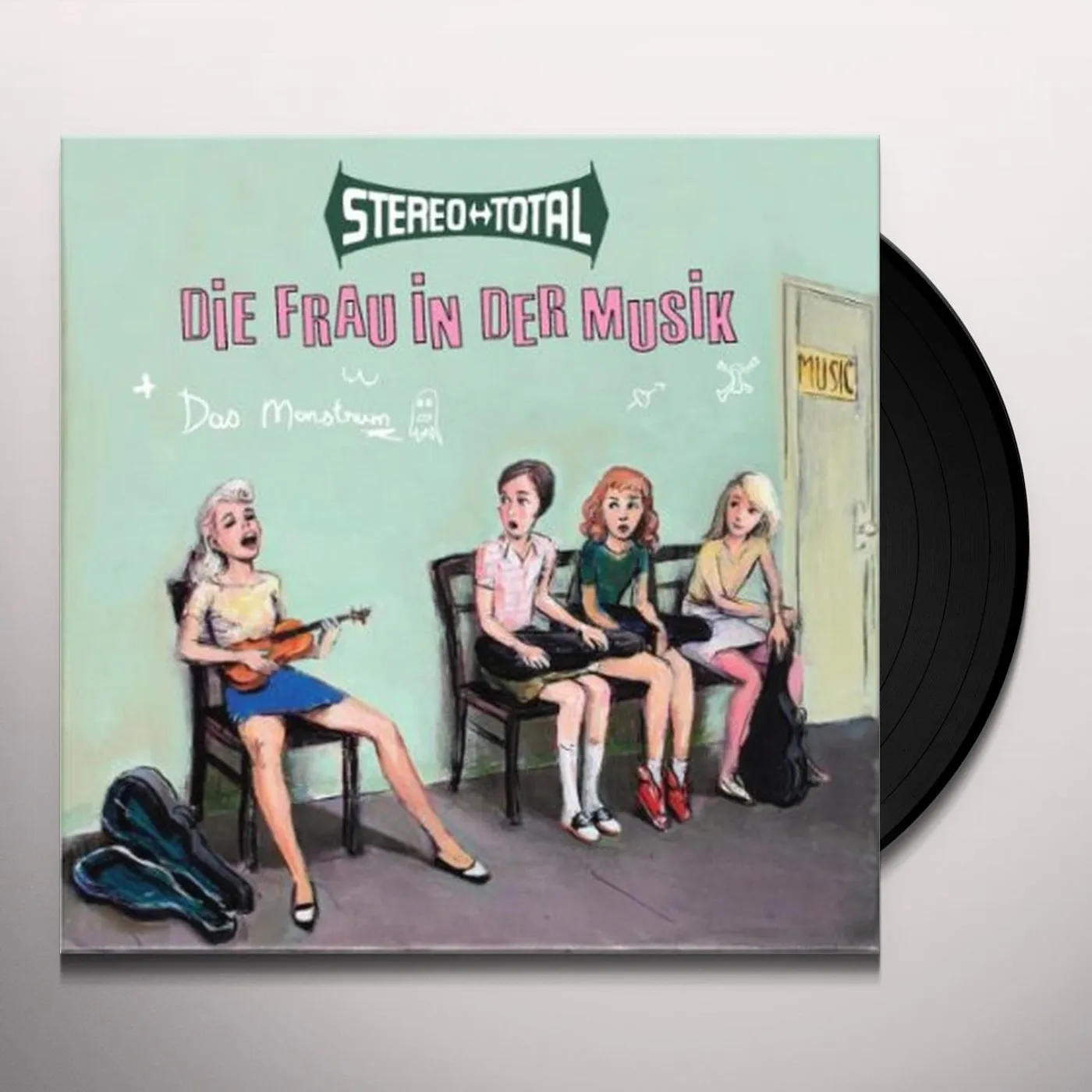 Stereo Total DIE FRAU IN DER MUSIK Vinyl Record