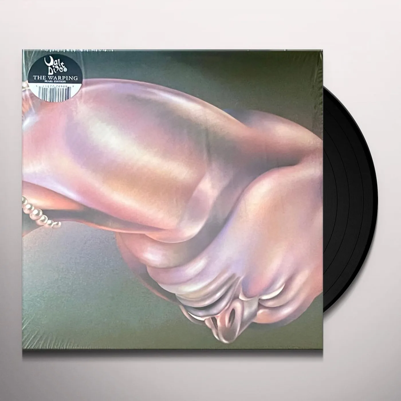 Walt Disco WARPING (MILKY CLEAR TRANSPARENT VINYL) Vinyl Record