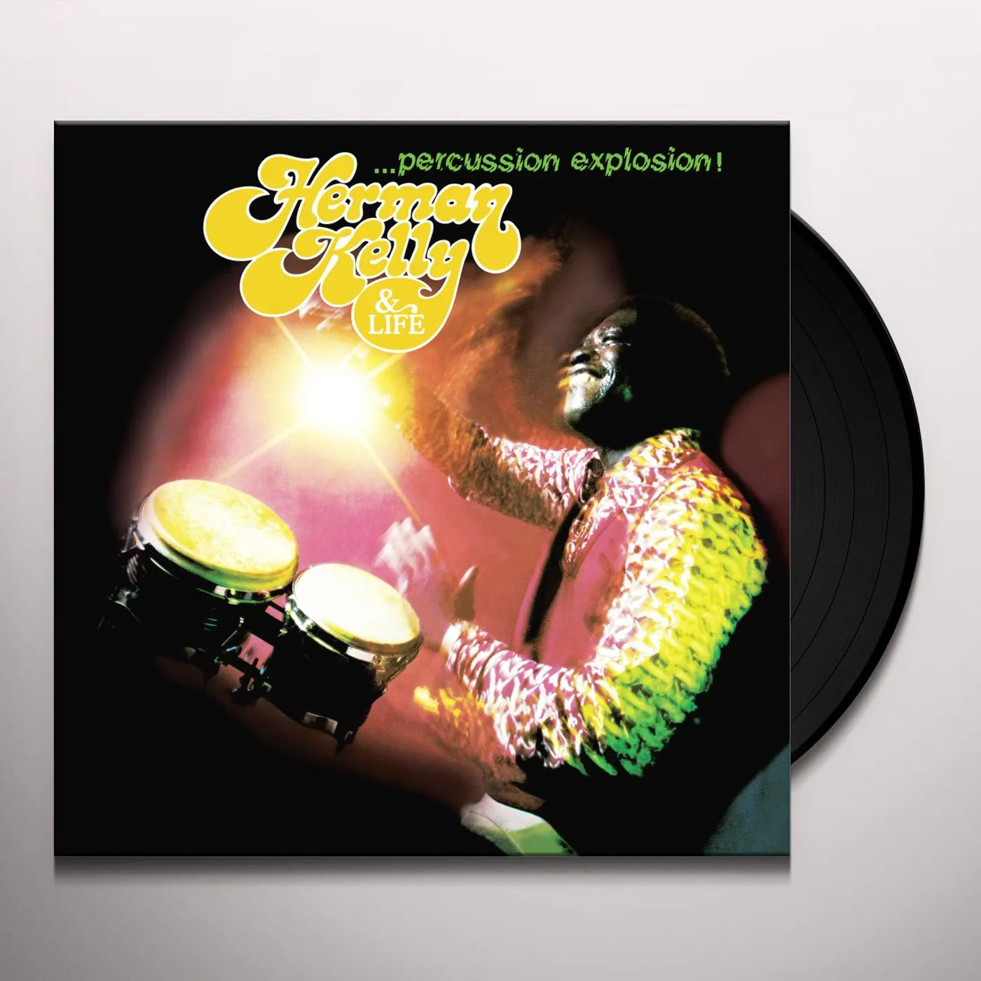 Herman Kelly PERCUSSION EXPLOSION Vinyl Record