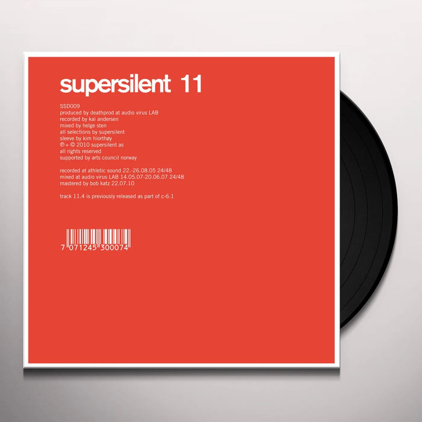 Supersilent 11 Vinyl Record