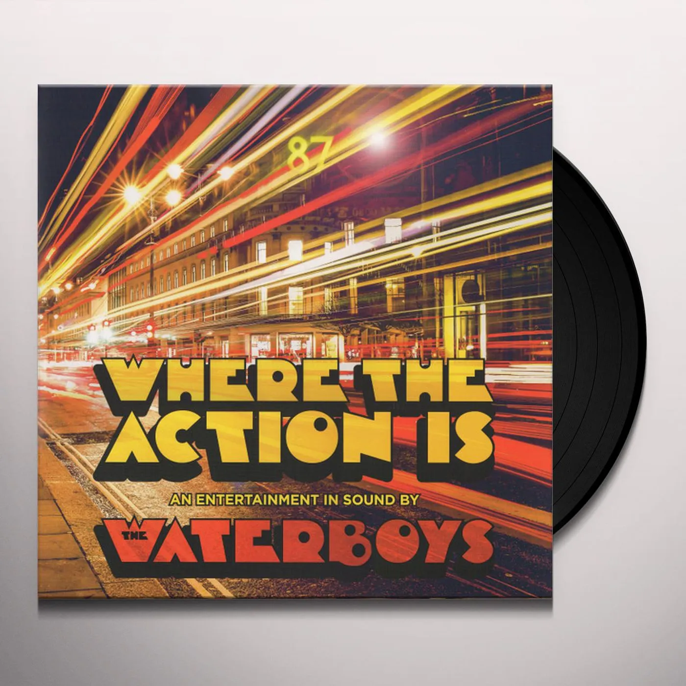 The Waterboys Where the Action Is Vinyl Record