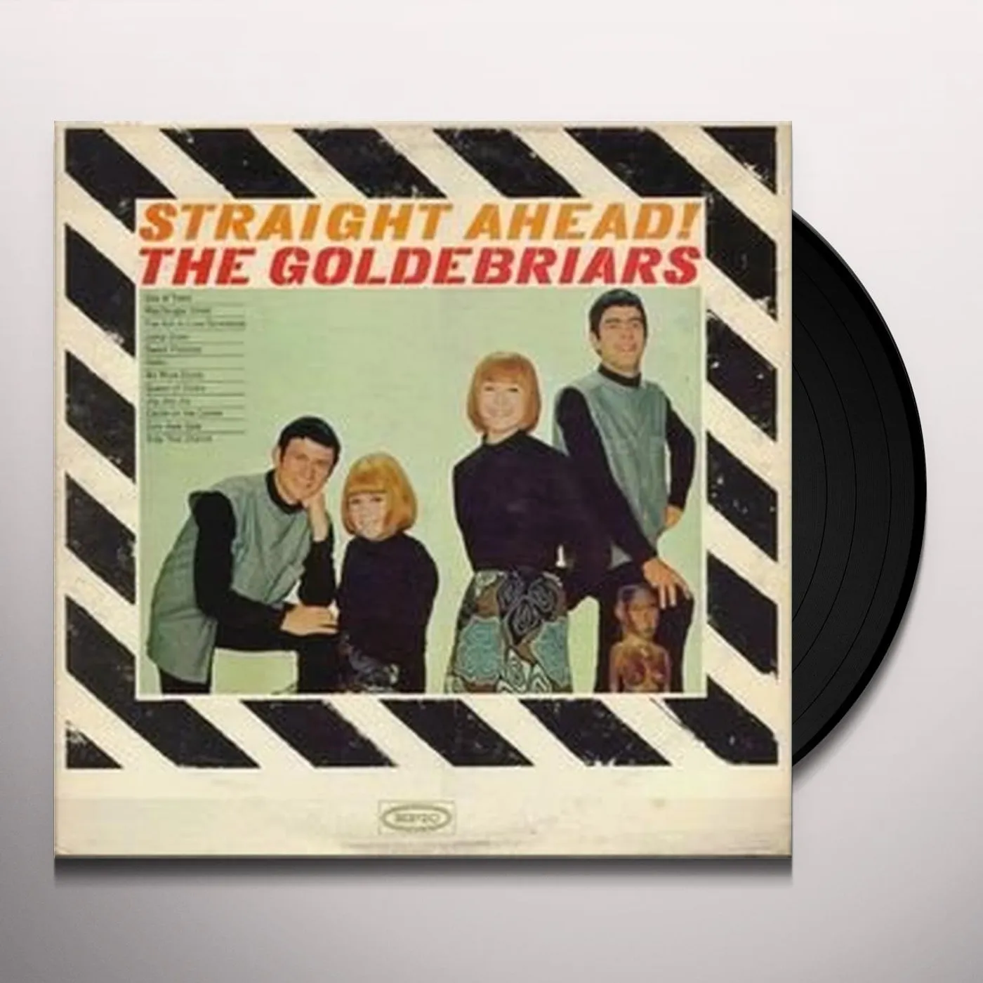 The Goldebriars Straight Ahead Vinyl Record