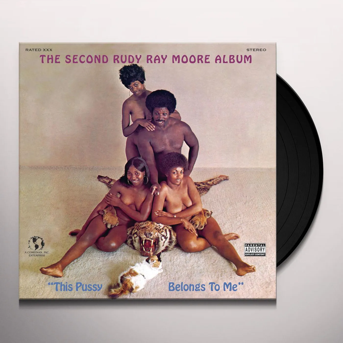 SECOND RUDY RAY MOORE ALBUM: THIS PUSSY BELONGS TO Vinyl Record