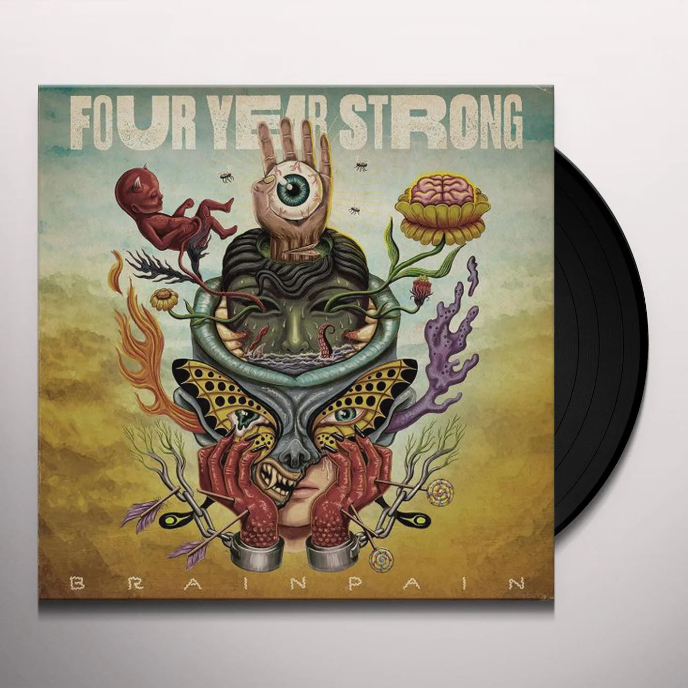 Four Year Strong Brain Pain Vinyl Record