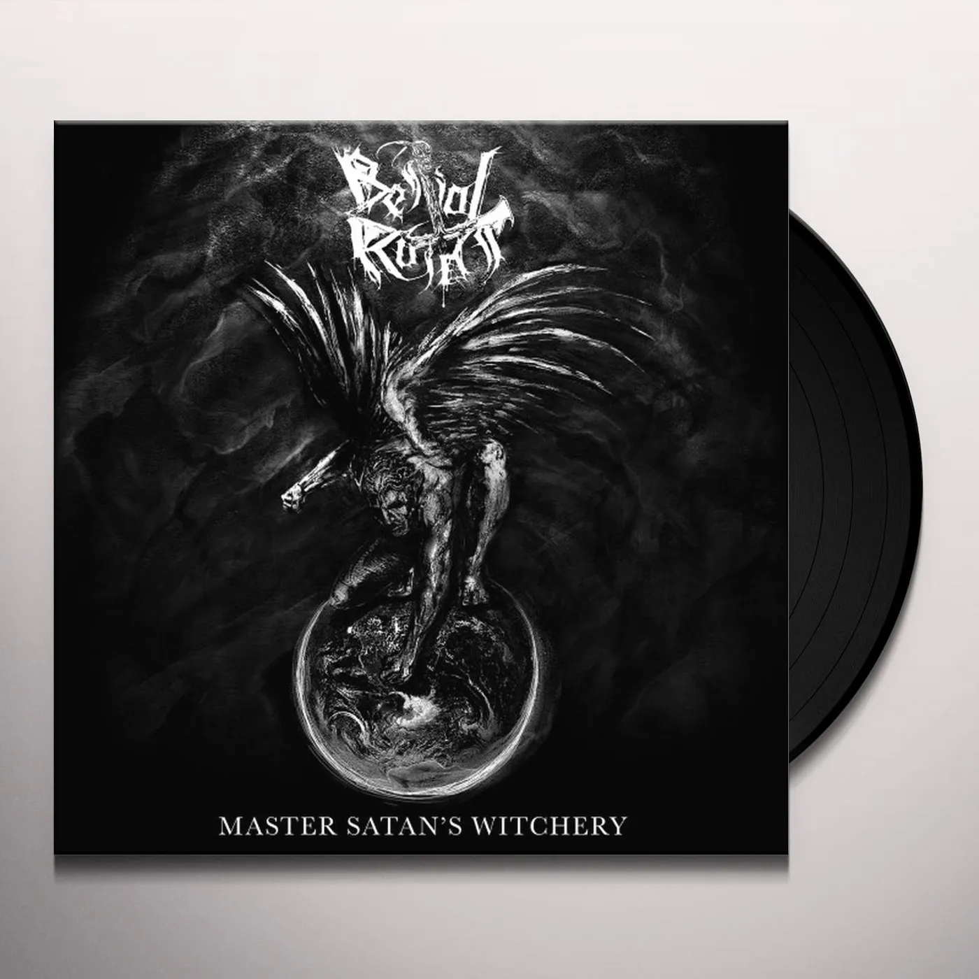 Bestial Raids Master Satan's Witchery Vinyl Record