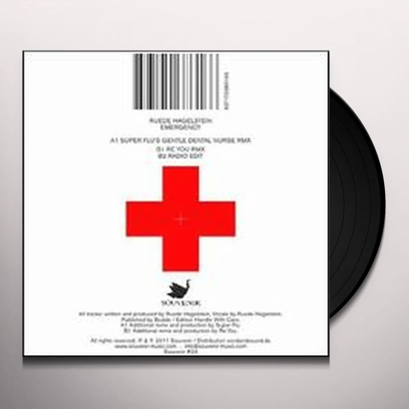 Ruede Hagelstein Emergency Remixes Vinyl Record