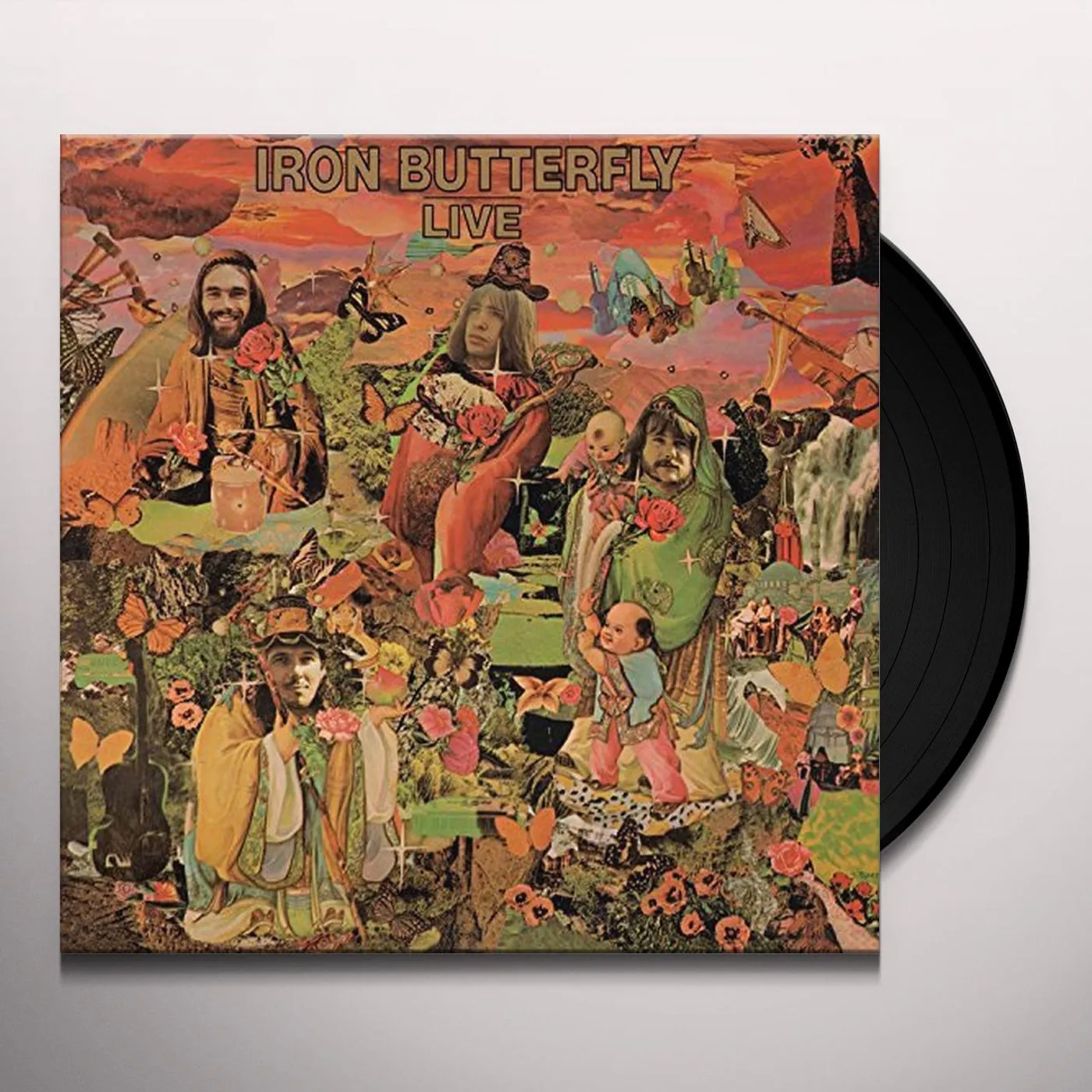 IRON BUTTERFLY LIVE Vinyl Record