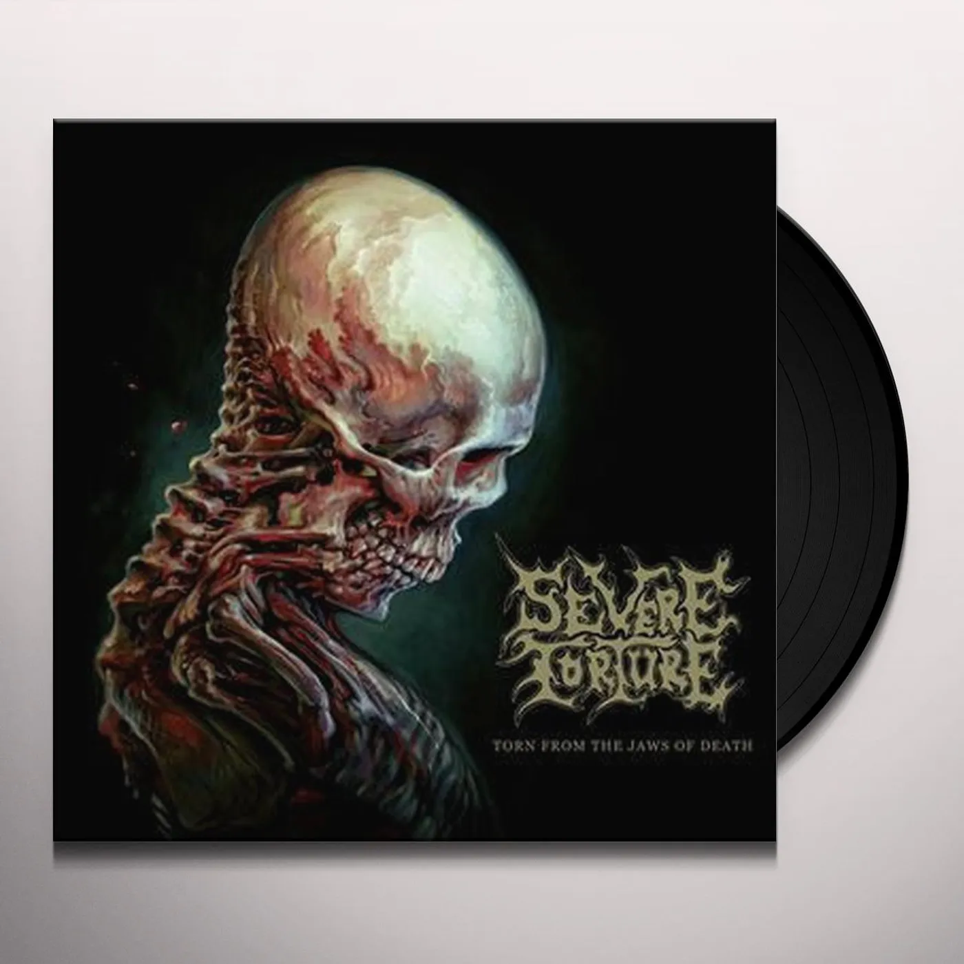 Severe Torture TORN FROM THE JAWS OF DEATH Vinyl Record