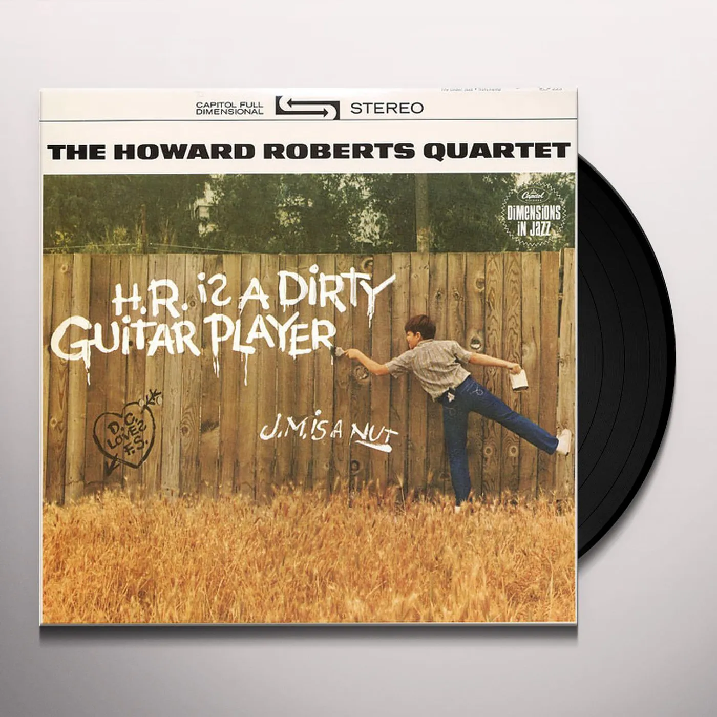 Howard Roberts H.R. IS A DIRTY GUITAR PLAYER Vinyl Record