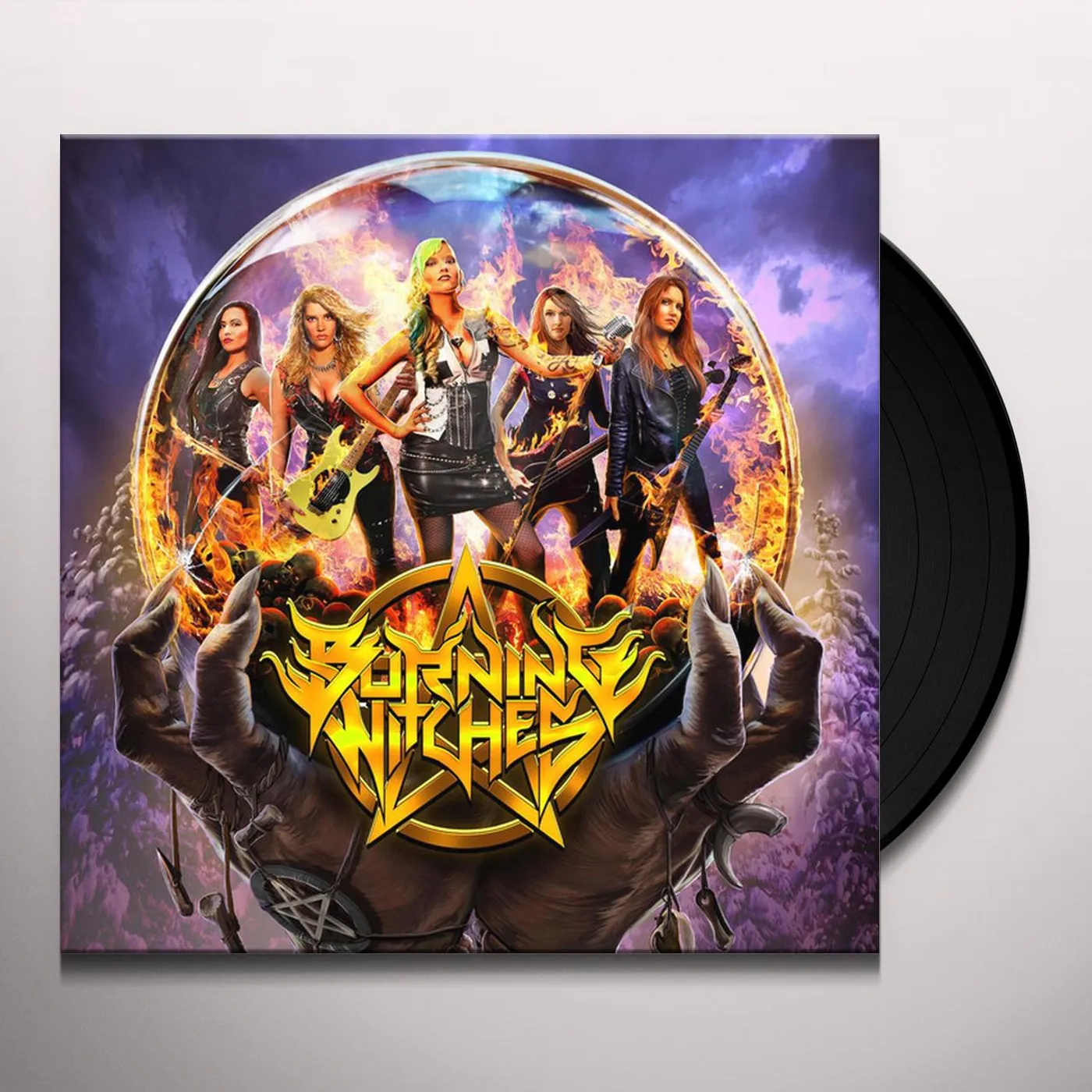 Burning Witches Vinyl Record