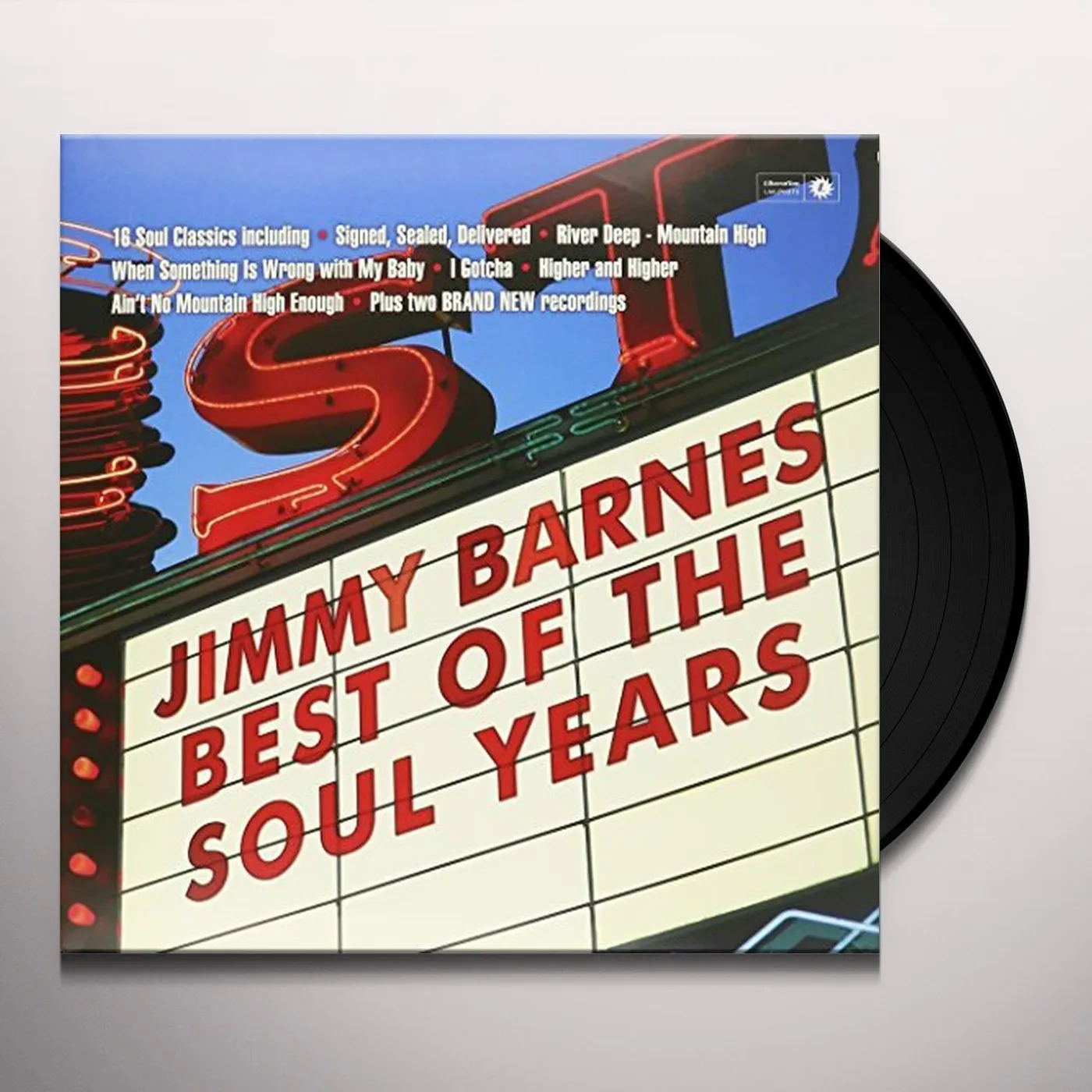 Jimmy Barnes BEST OF THE SOUL YEARS Vinyl Record - Australia Release