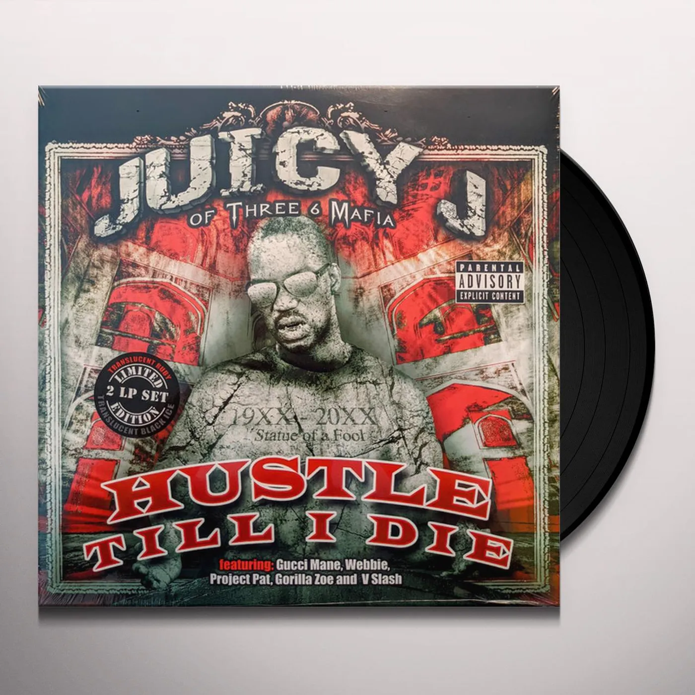 Juicy J HUSTLE TILL I DIE (X) Vinyl Record